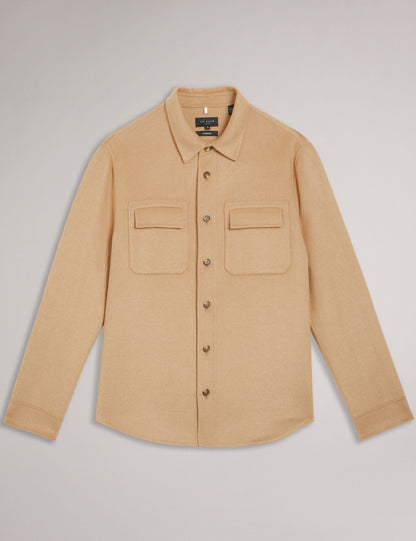 Ted Baker DALCH - Long Sleeve Shirt TAN