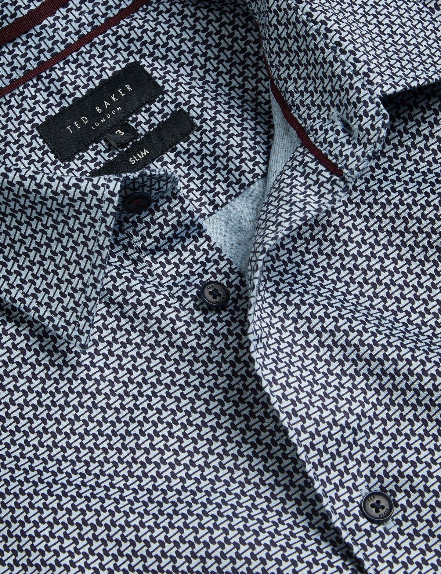Ted Baker FAENZA - Long Sleeve Shirt NAVY