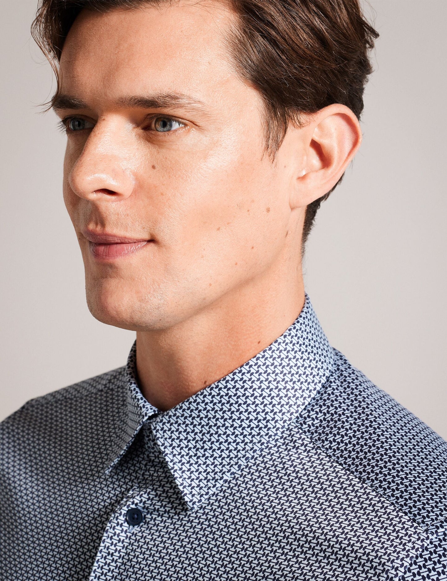 Ted Baker FAENZA - Long Sleeve Shirt NAVY