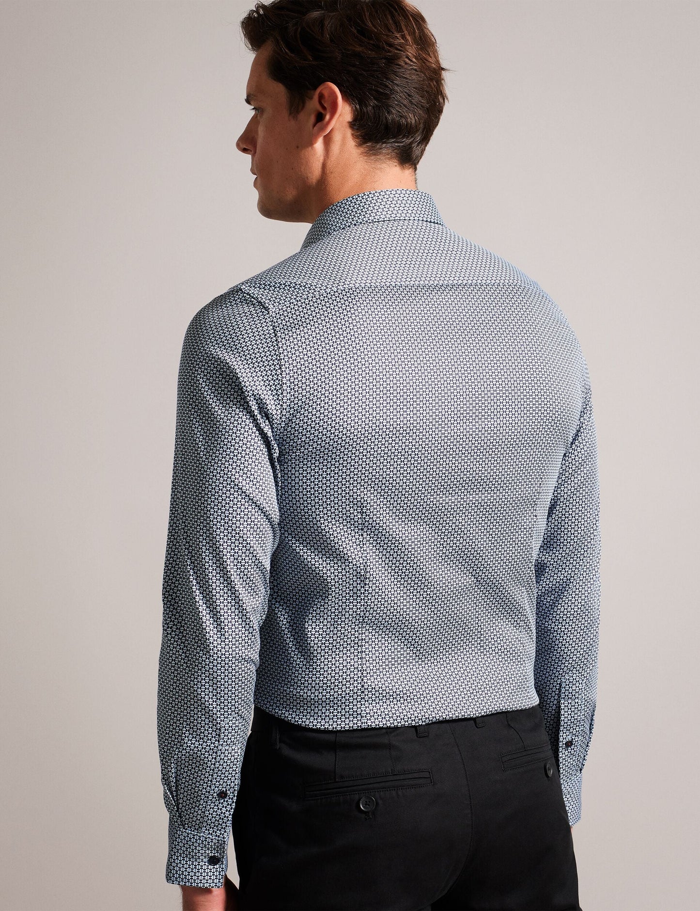 Ted Baker FAENZA - Long Sleeve Shirt NAVY