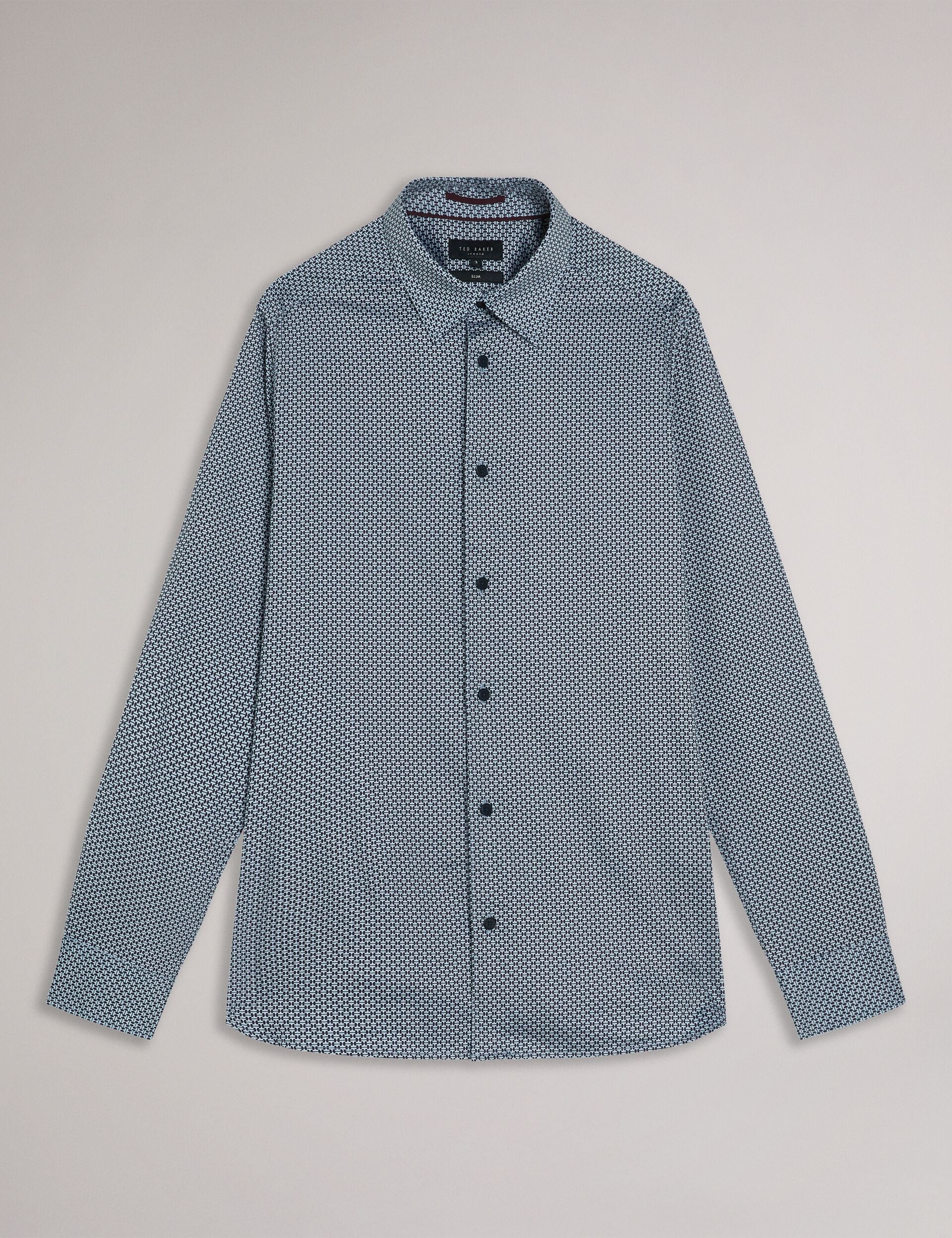Ted Baker FAENZA - Long Sleeve Shirt NAVY