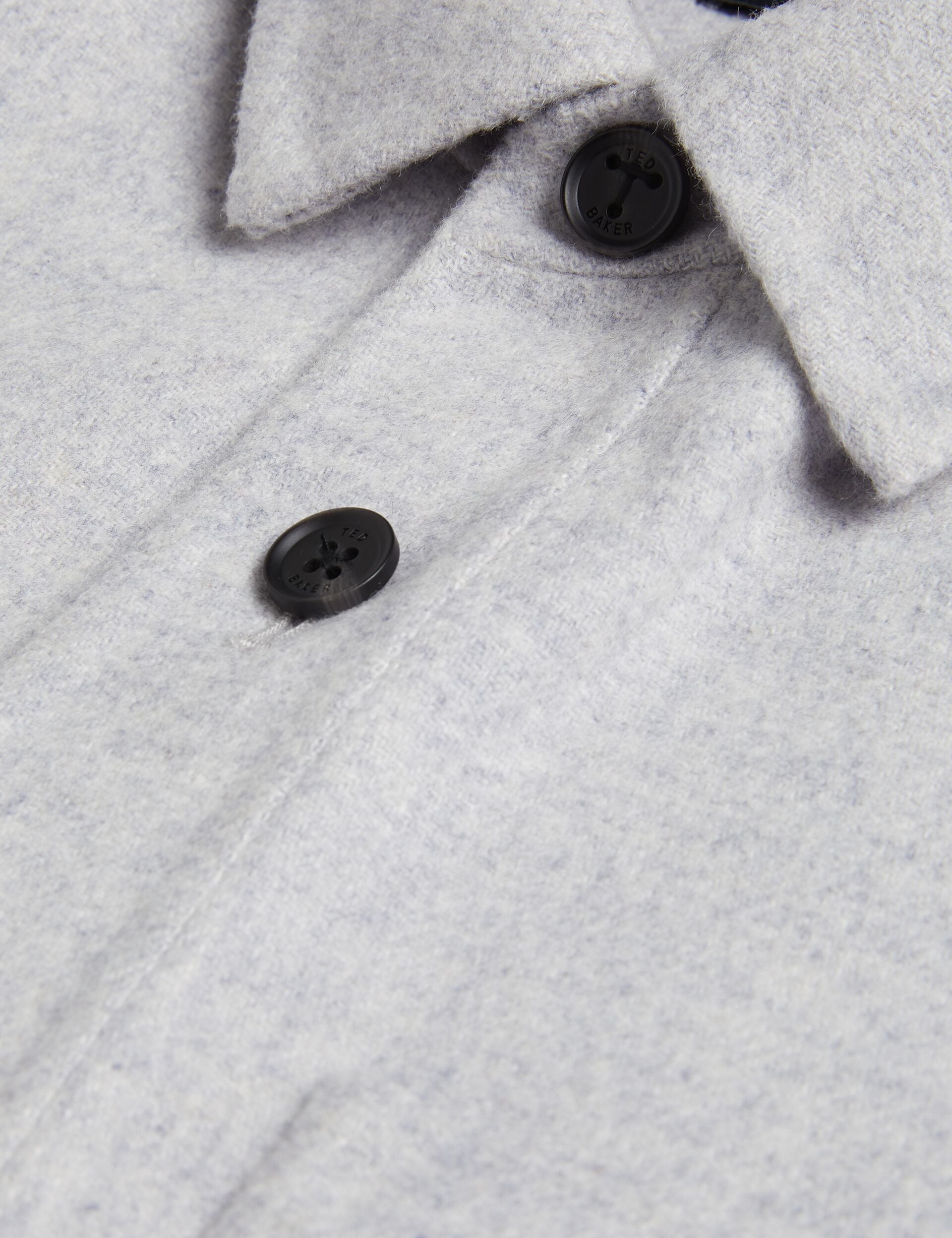 Ted Baker DALCH - Long Sleeve Shirt LIGHT GREY