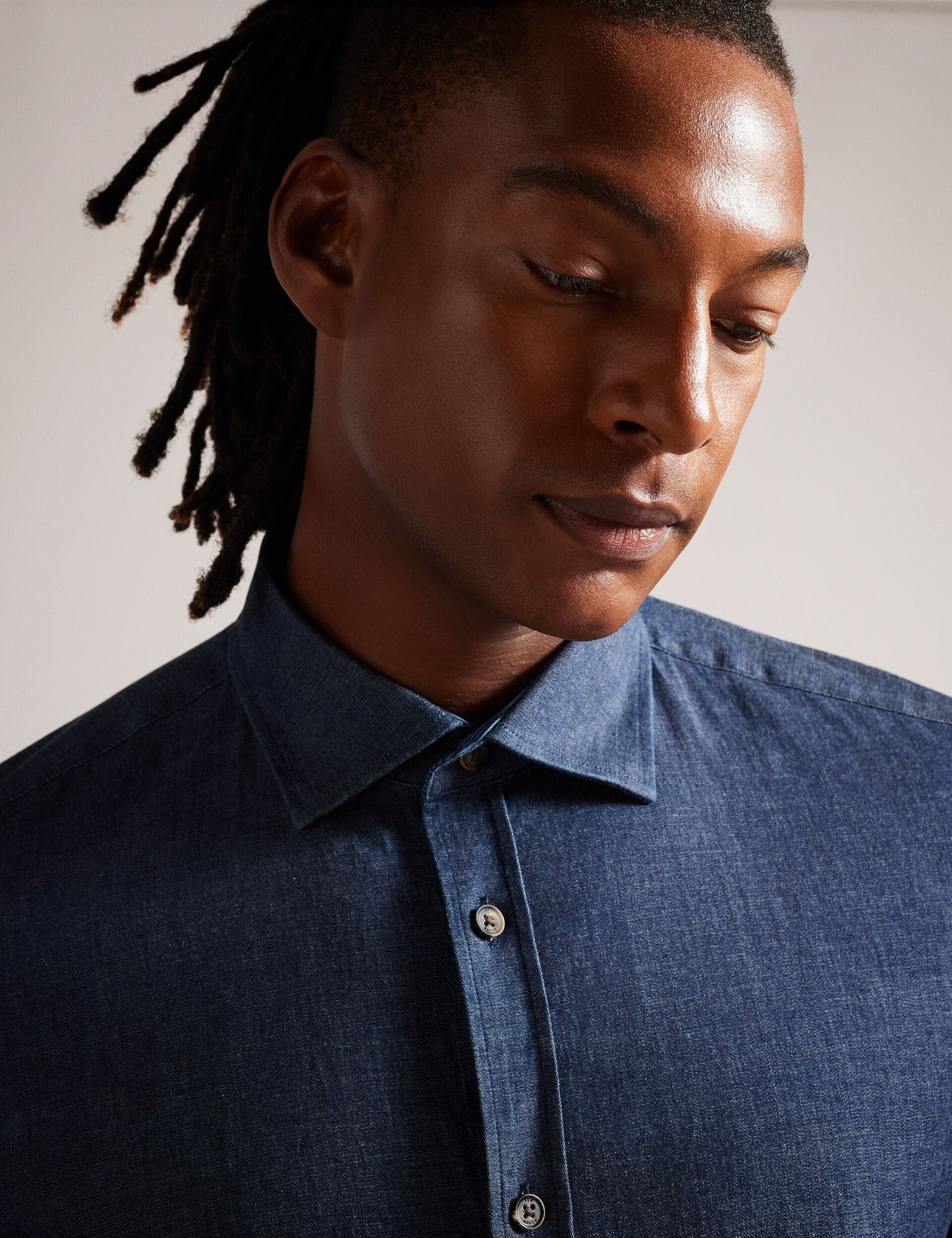 Ted Baker LODERS - Long Sleeve Shirt BLUE