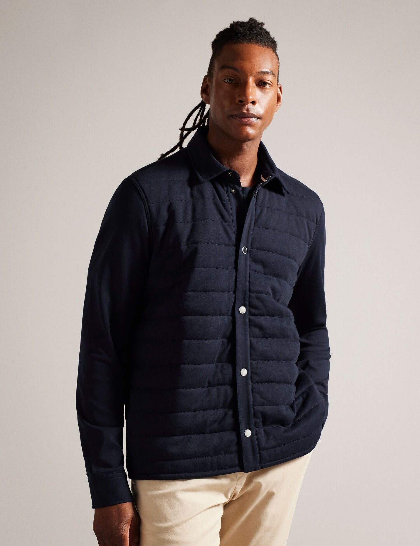 Ted Baker ANSTY - Long Sleeve Shirt NAVY
