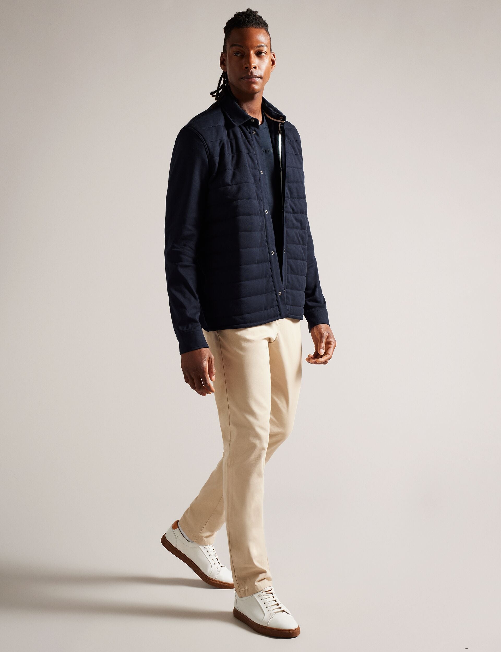 Ted Baker ANSTY - Long Sleeve Shirt NAVY