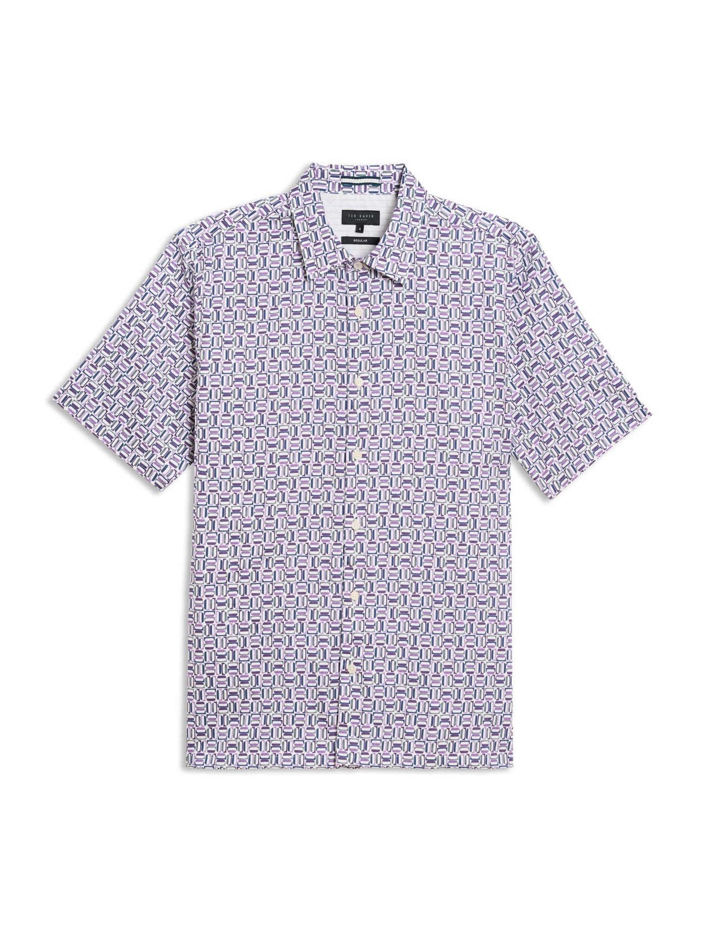 Ted Baker ASTUN - Short Sleeve Shirt LILAC