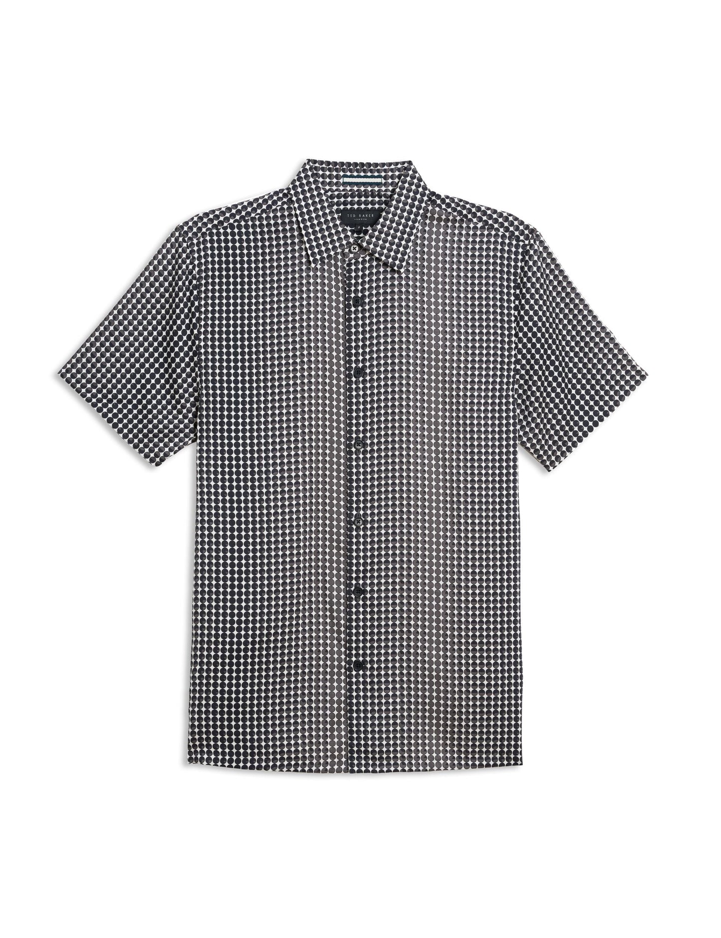 Ted Baker MUNDEN - Short Sleeve Shirt BLACK