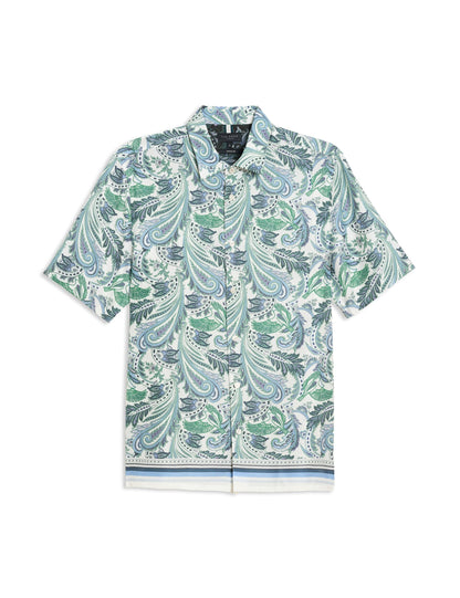 Ted Baker ECHES - Paisley Shirt STONE