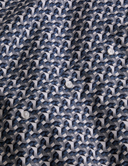 Ted Baker Printed Shirt - Printed Shirt DARK NAVY