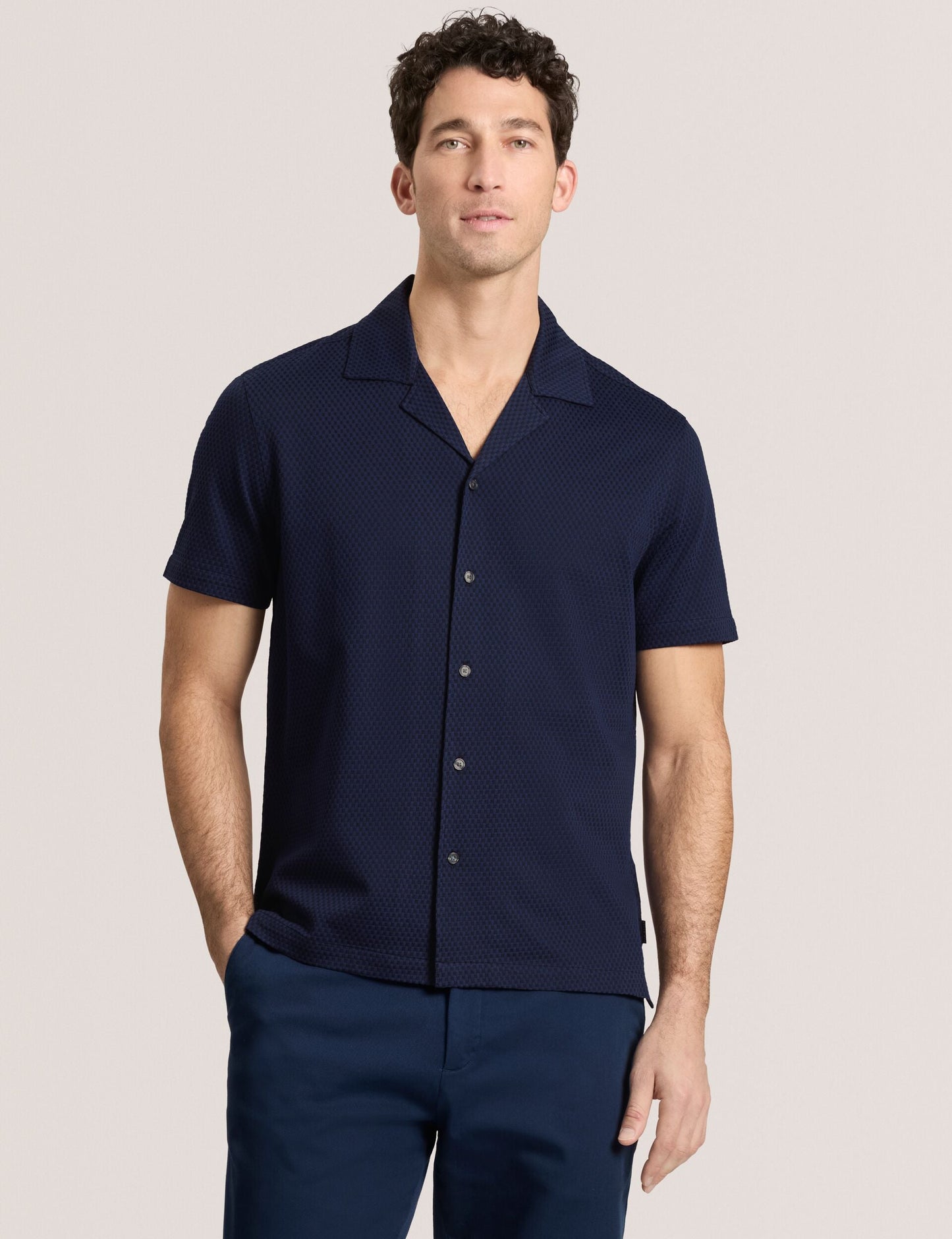 Ted Baker CAMP SHIRT - Button Up Shirt NAVY