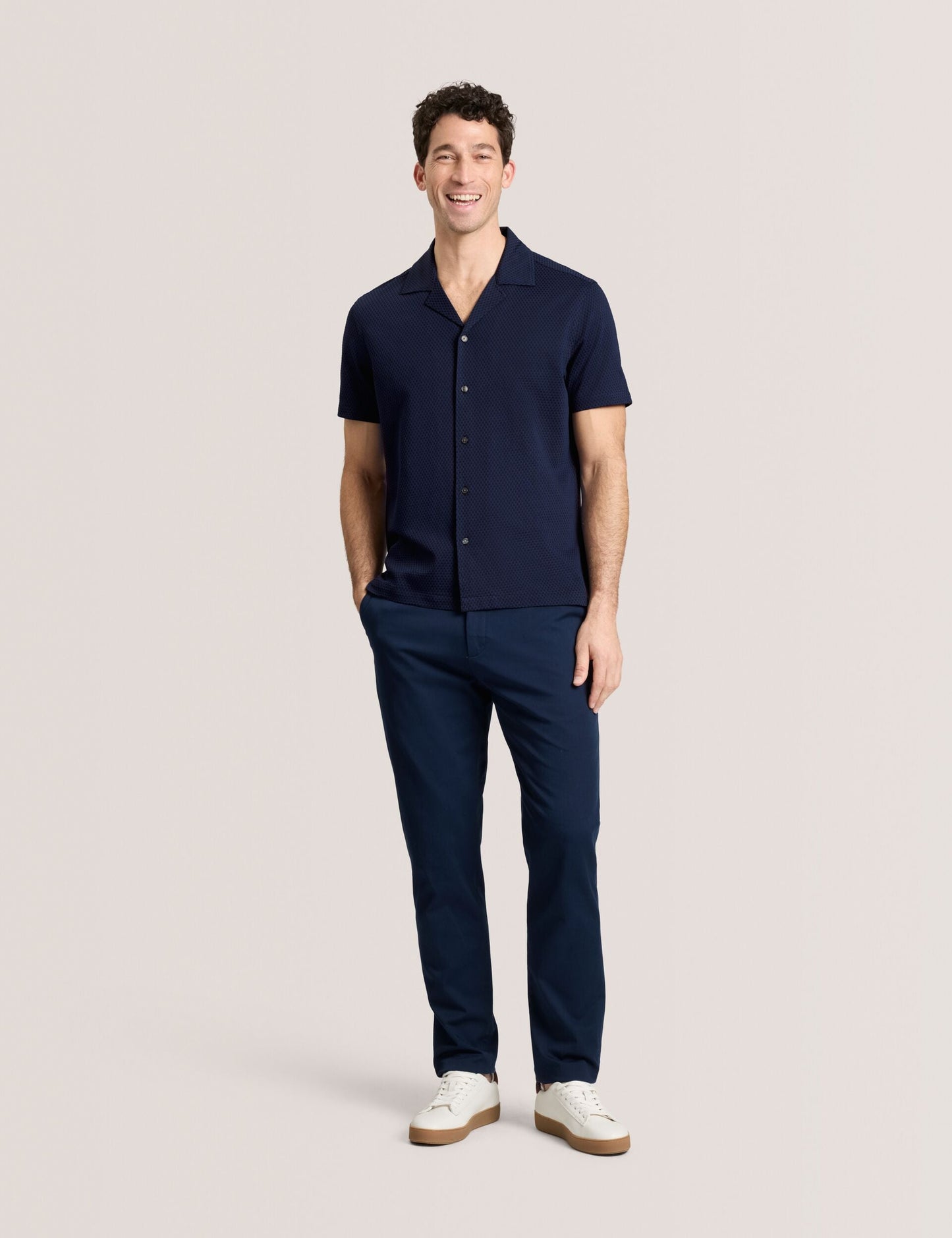 Ted Baker CAMP SHIRT - Button Up Shirt NAVY