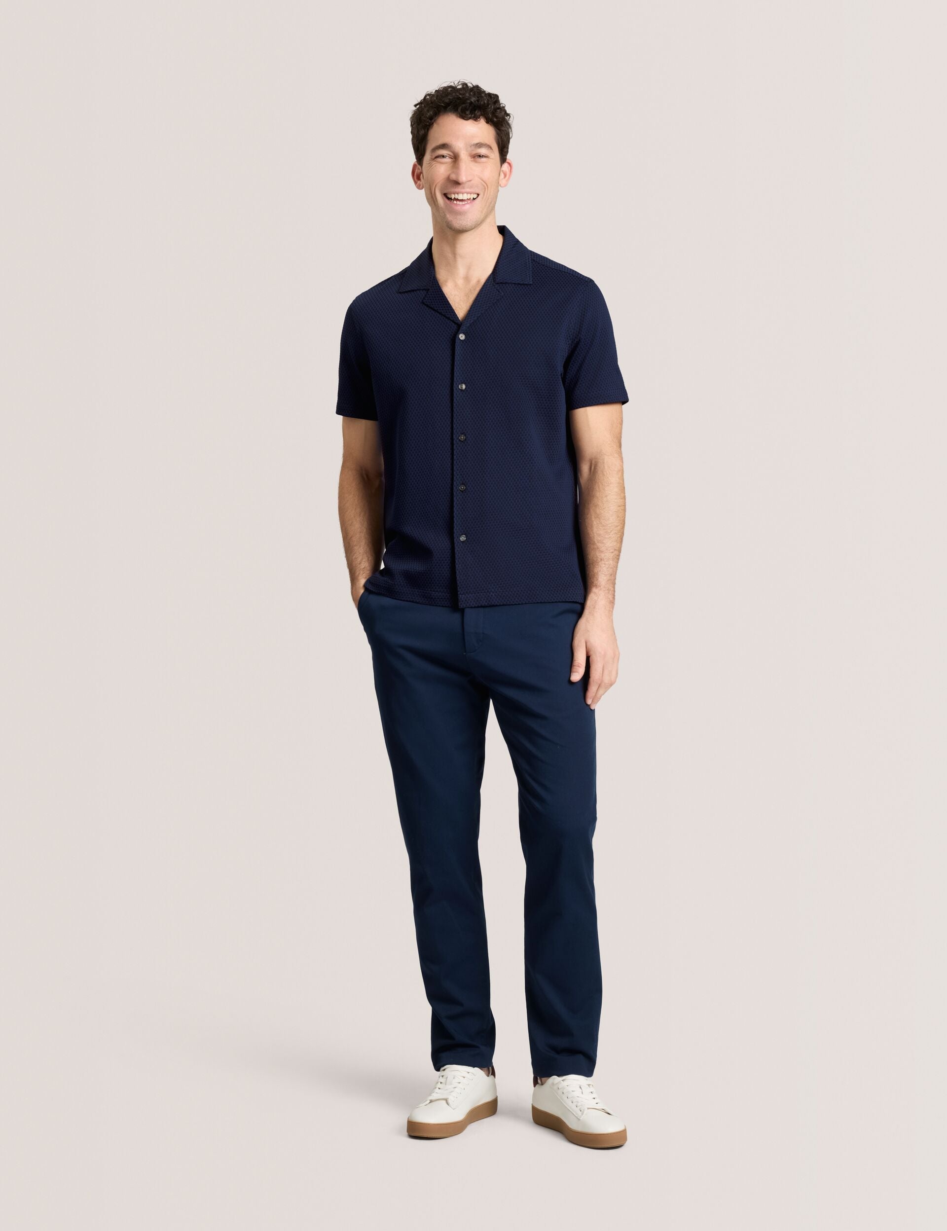 Ted Baker CAMP SHIRT - Button Up Shirt NAVY