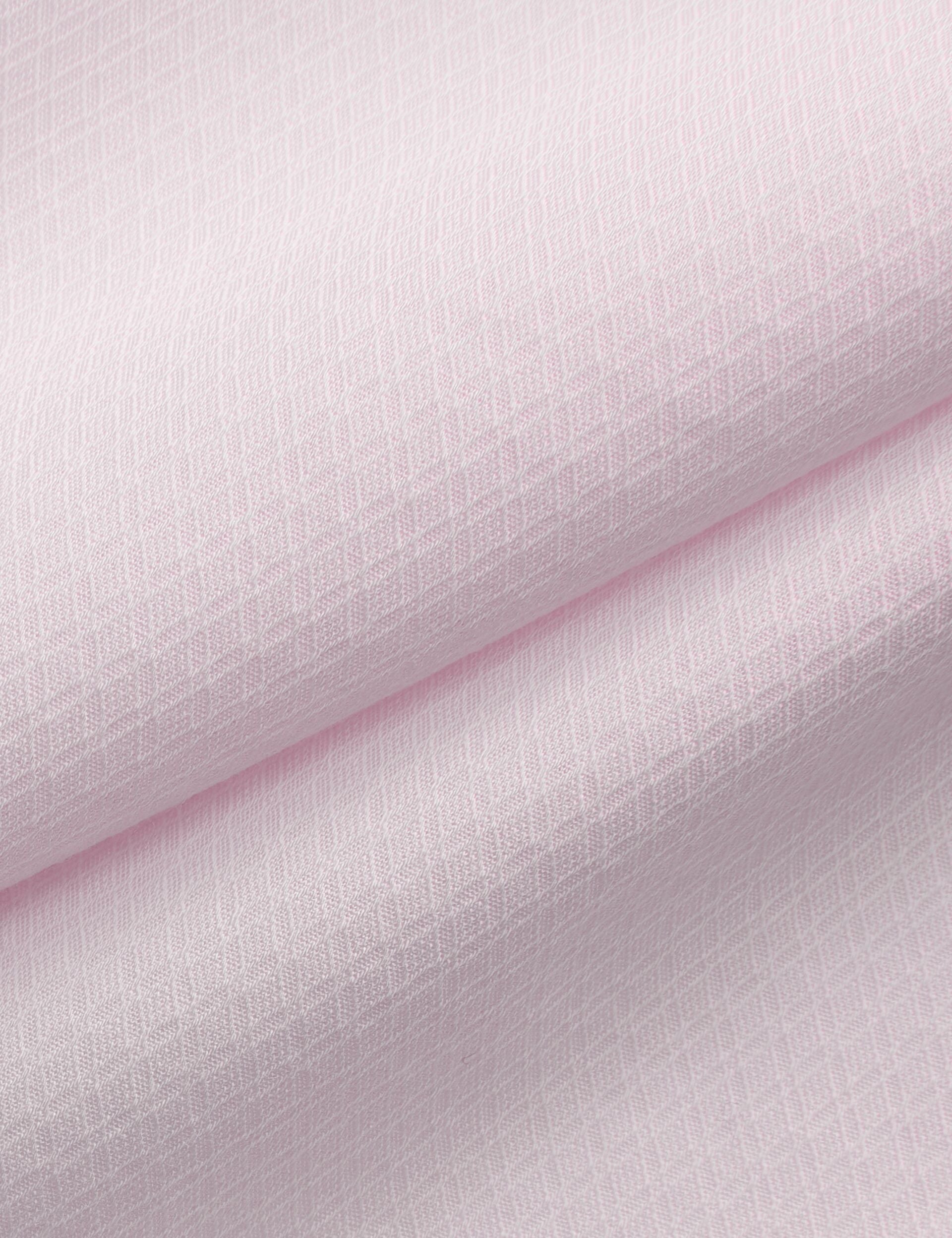 Ted Baker NANTUCKET Geo Texture Stretch Cotton Slim Fit Shirt PALE PINK