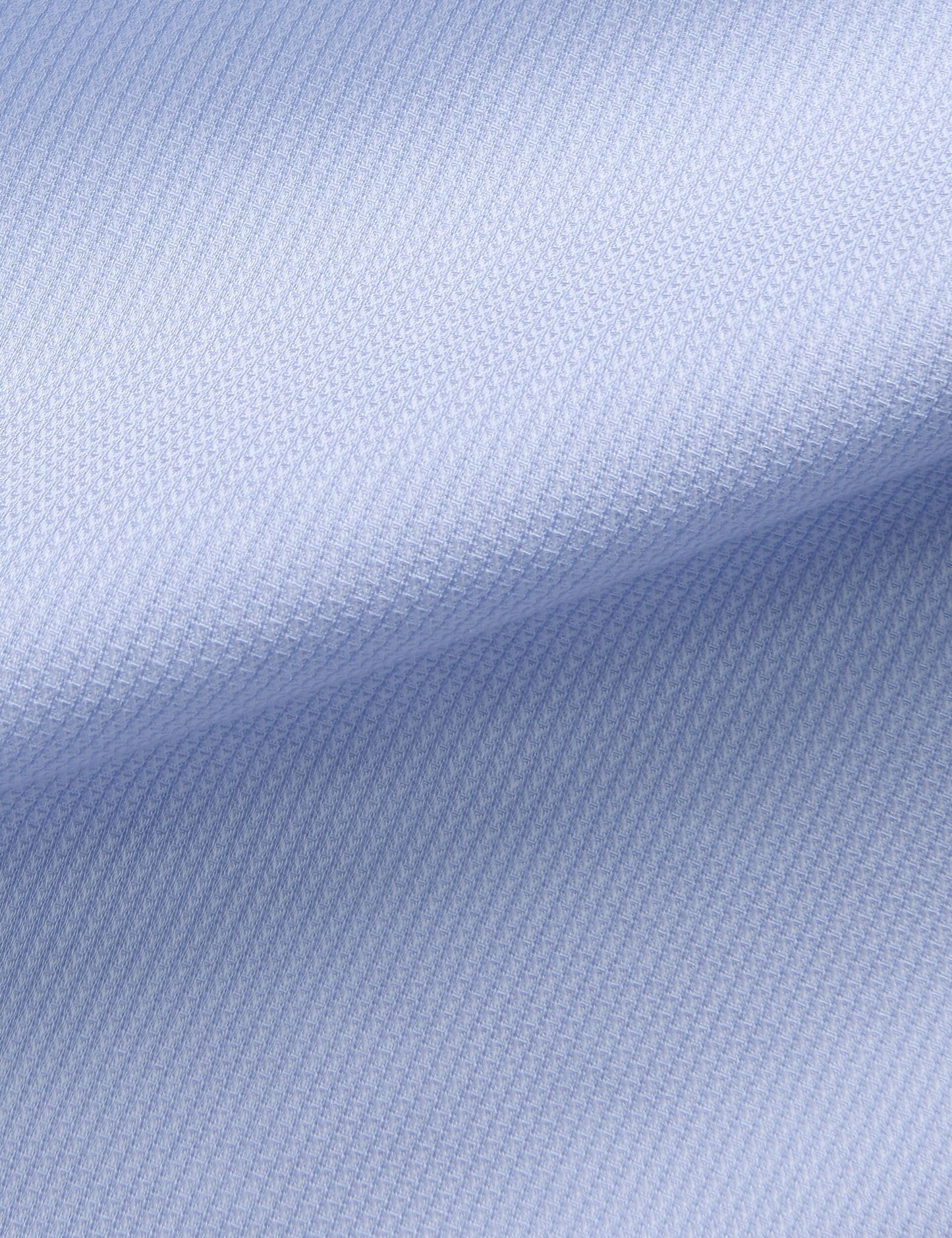 Ted Baker GENEVA Textured Stretch Cotton Slim Fit Shirt BLUE