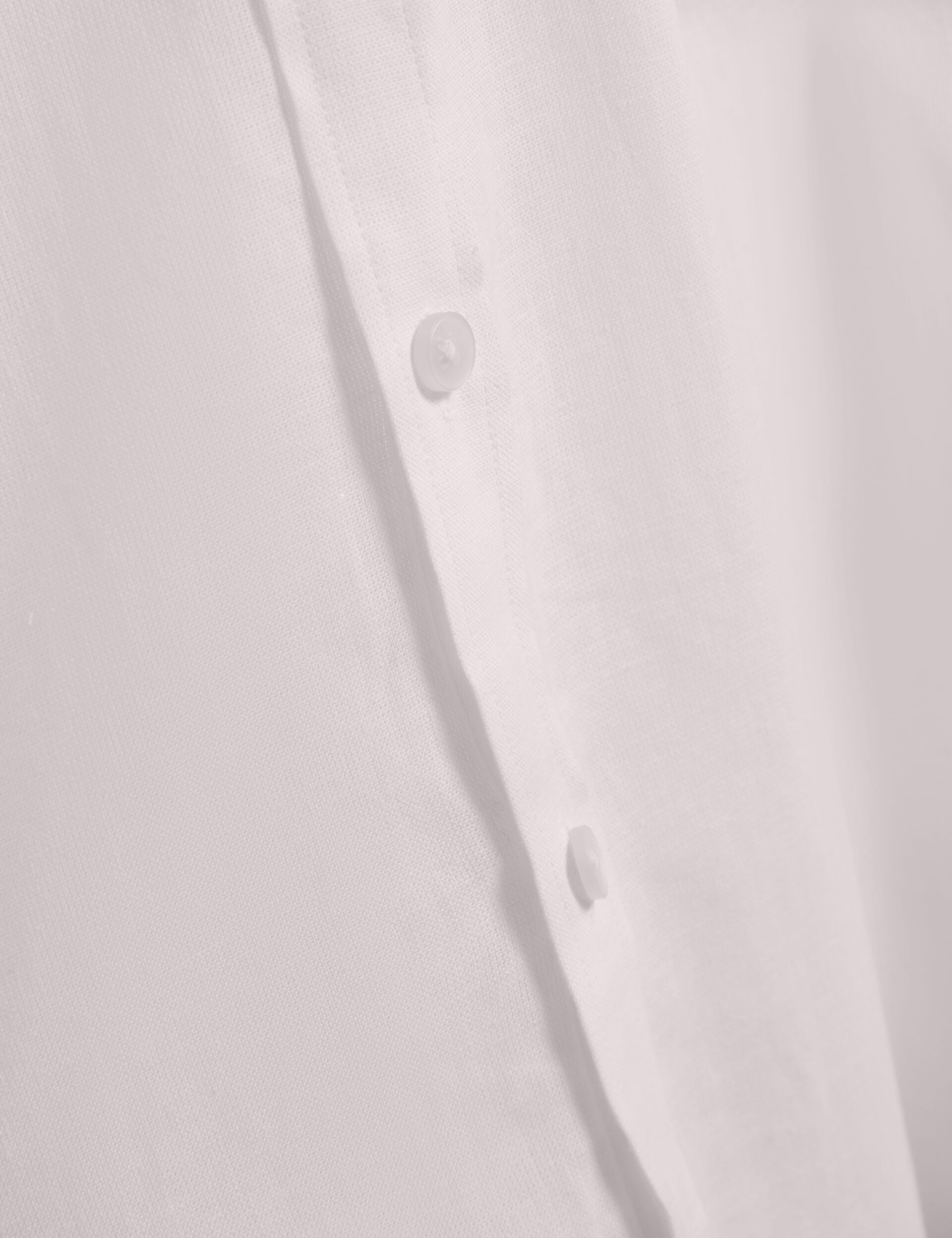 Ted Baker WRYTE Short Sleeve Linen Cotton Woven Shirt WHITE