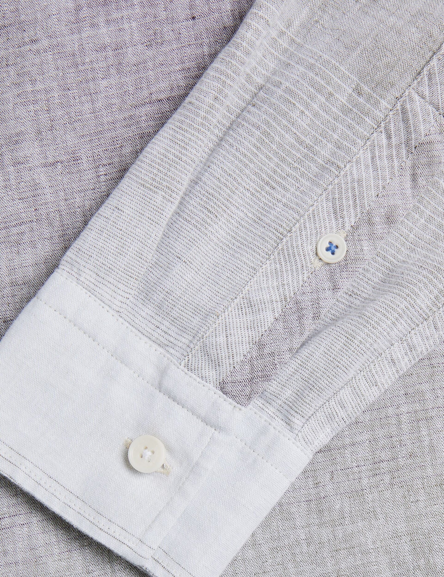 Ted Baker ACKLEY Ombre Woven Long Sleeve Shirt MULTICOLOUR