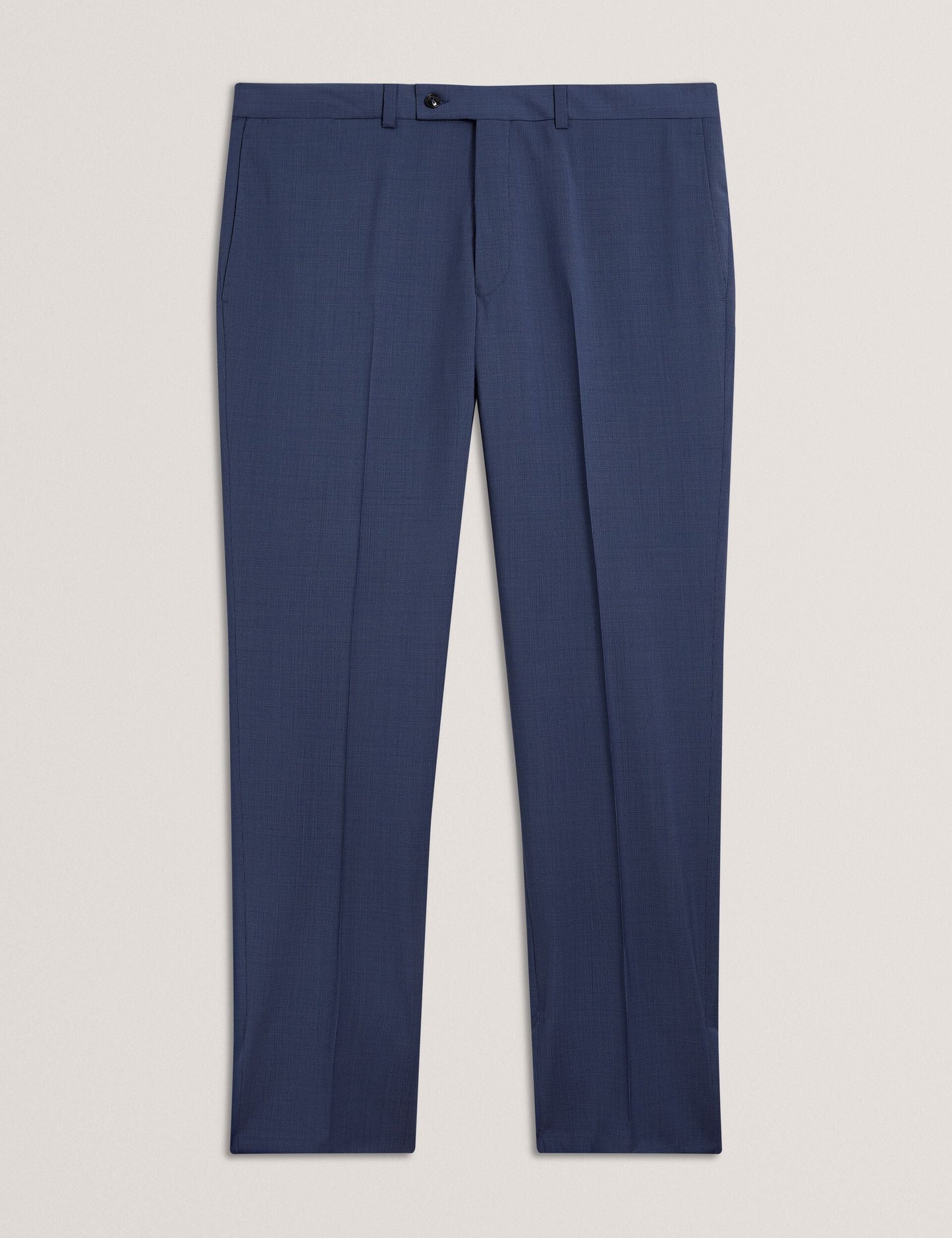 Ted Baker JAYS - Textured Woven Wool Suit Pants NAVY
