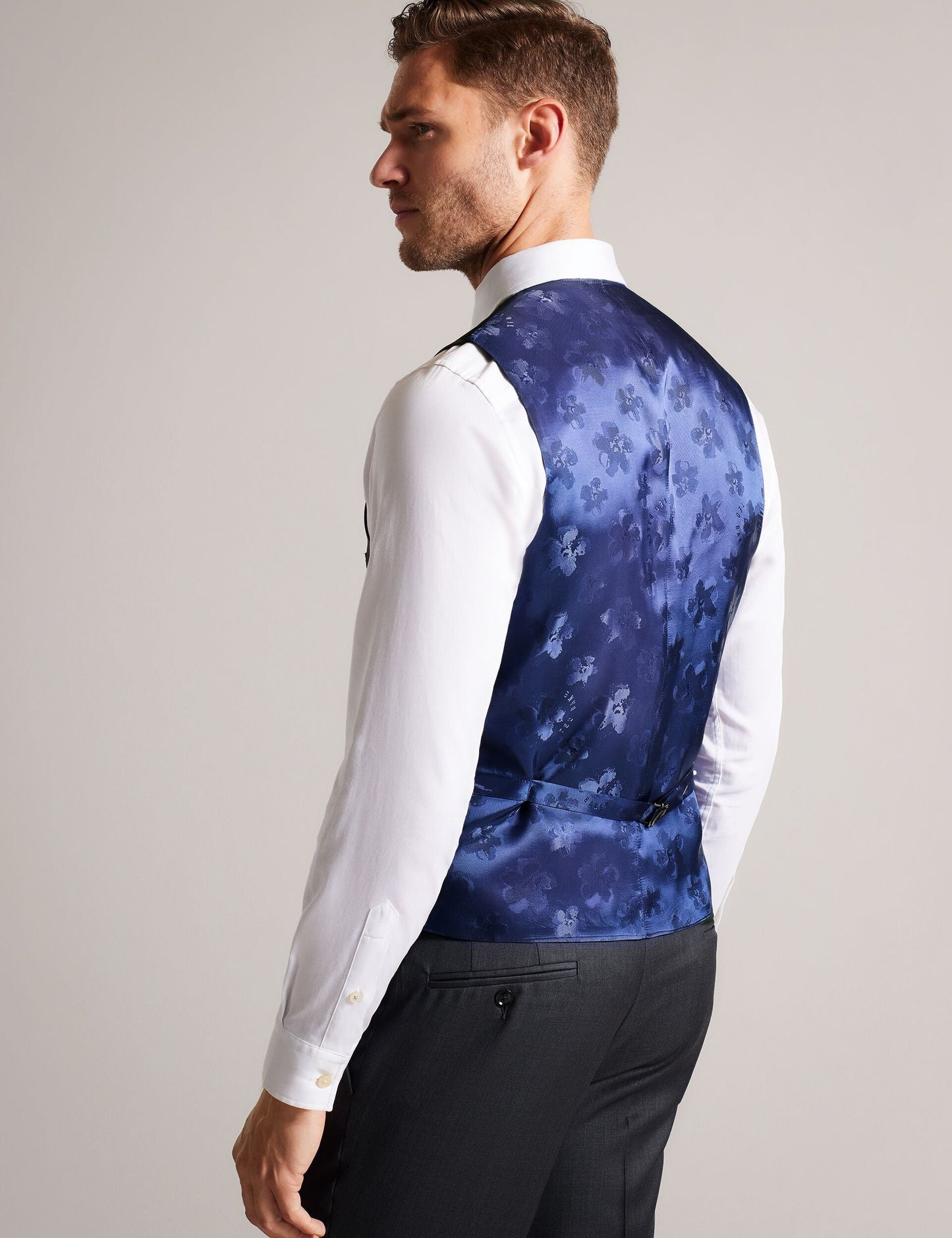 Ted Baker CORE WAISTCOAT - Grey GREY
