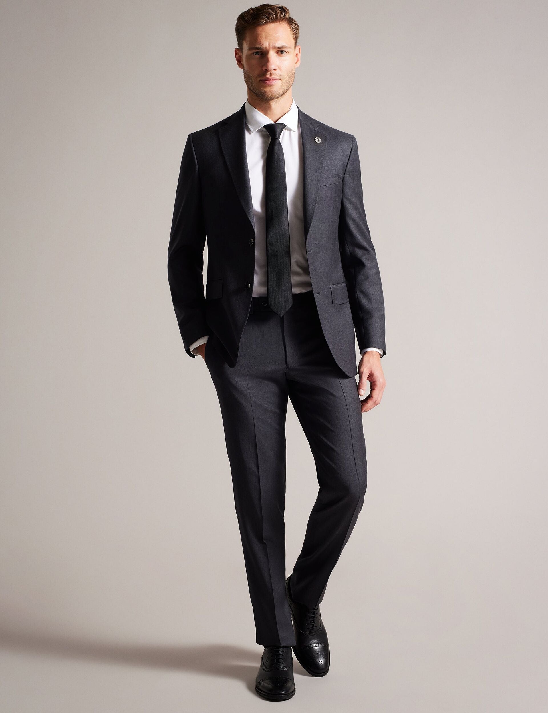 Ted Baker CORE SUIT JACKET - Grey GREY