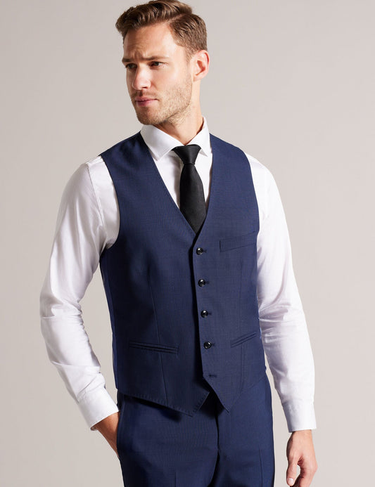 Ted Baker CORE WAISTCOAT - Brt-Blue BRIGHT BLUE