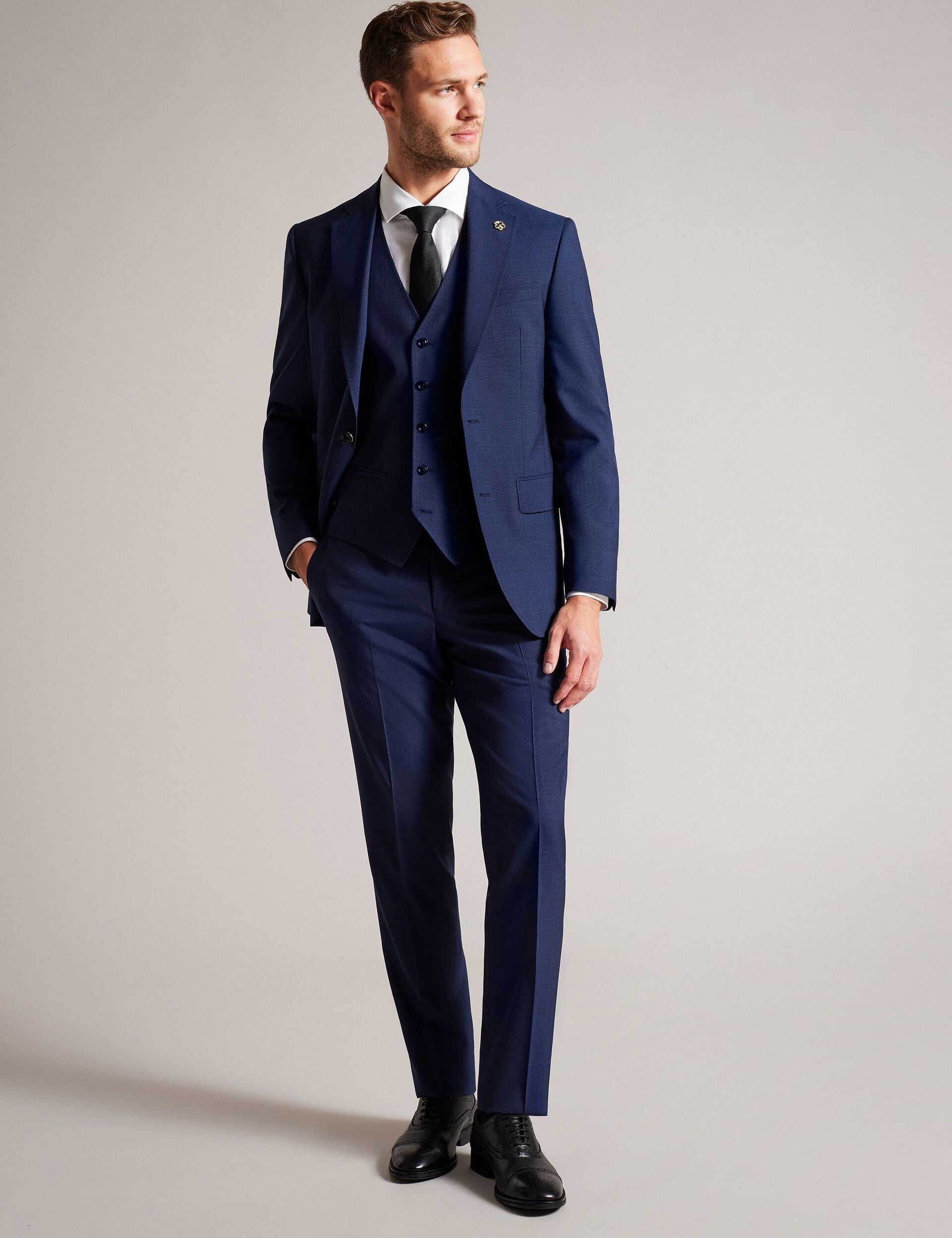Ted Baker CORE WAISTCOAT - Brt-Blue BRIGHT BLUE