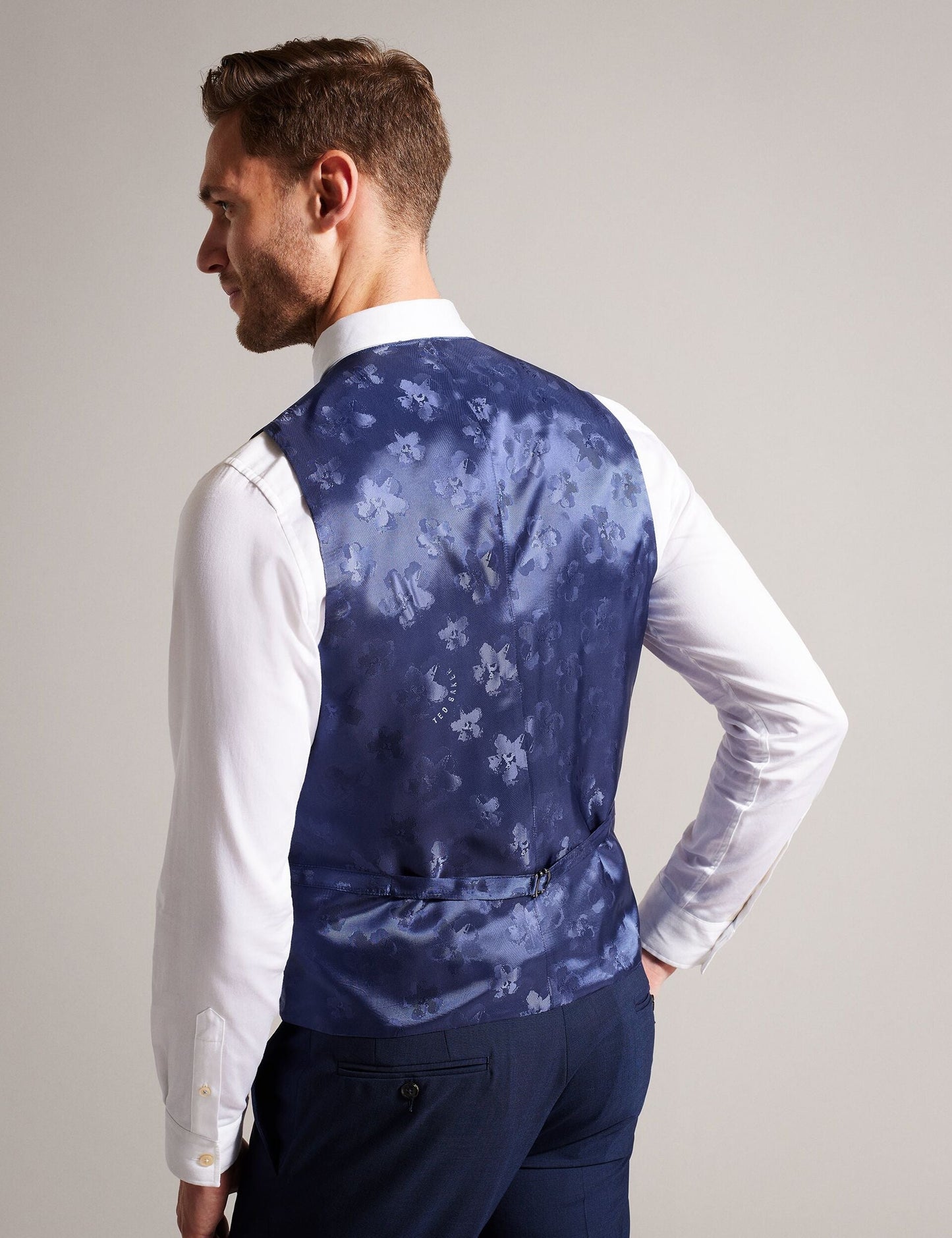 Ted Baker CORE WAISTCOAT - Brt-Blue BRIGHT BLUE