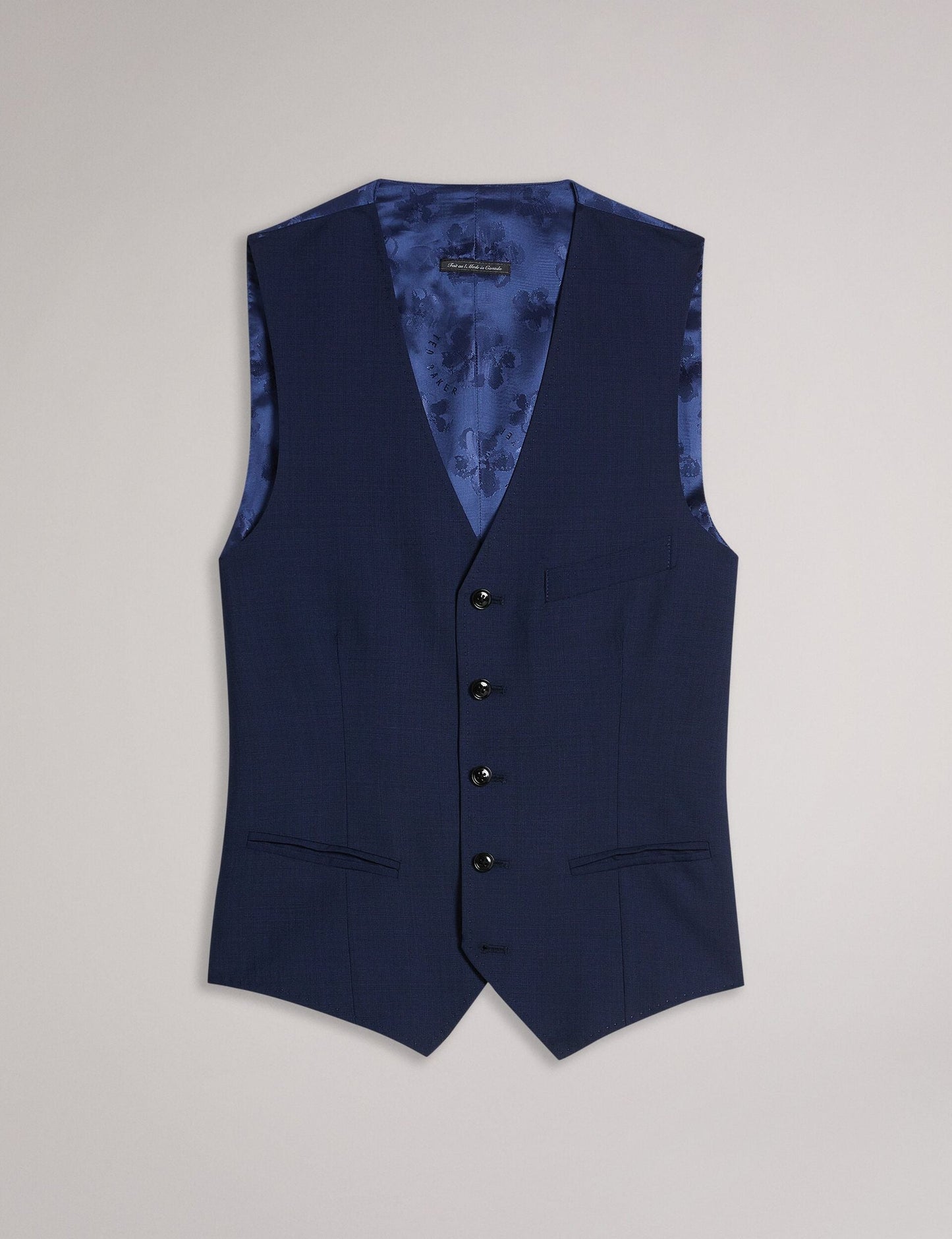 Ted Baker CORE WAISTCOAT - Brt-Blue BRIGHT BLUE