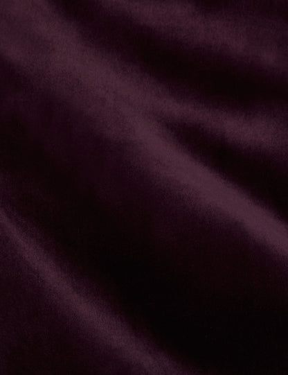 Ted Baker WEBSTER Velvet Single Breasted Tuxedo Jacket BURGUNDY