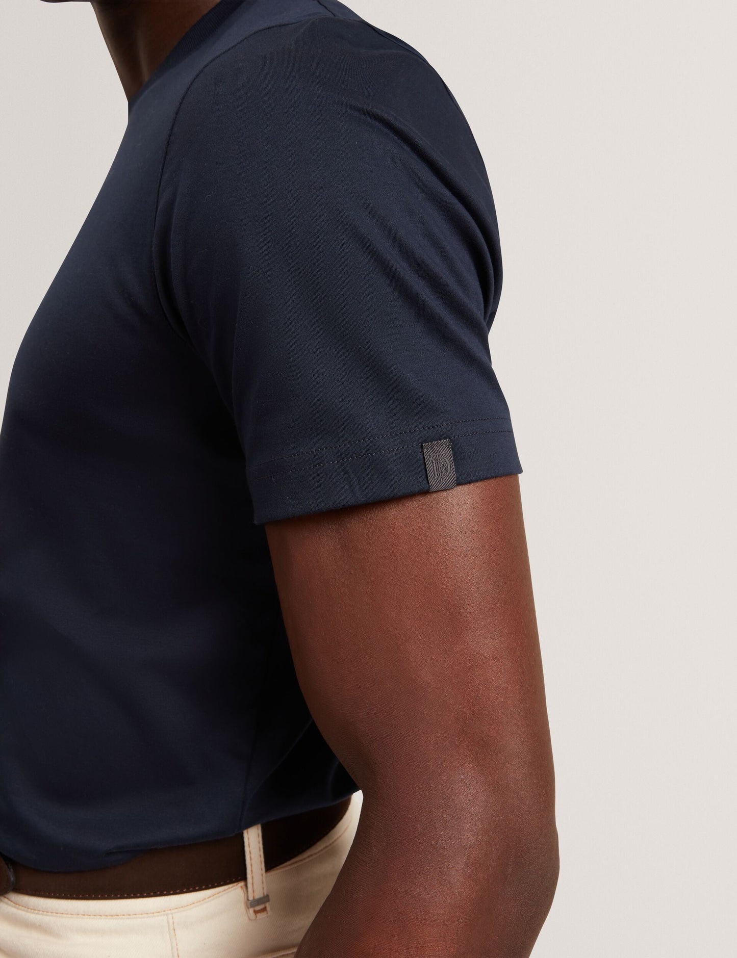 Ted Baker KONRRAD Soft Touch Crew Neck T-Shirt NAVY