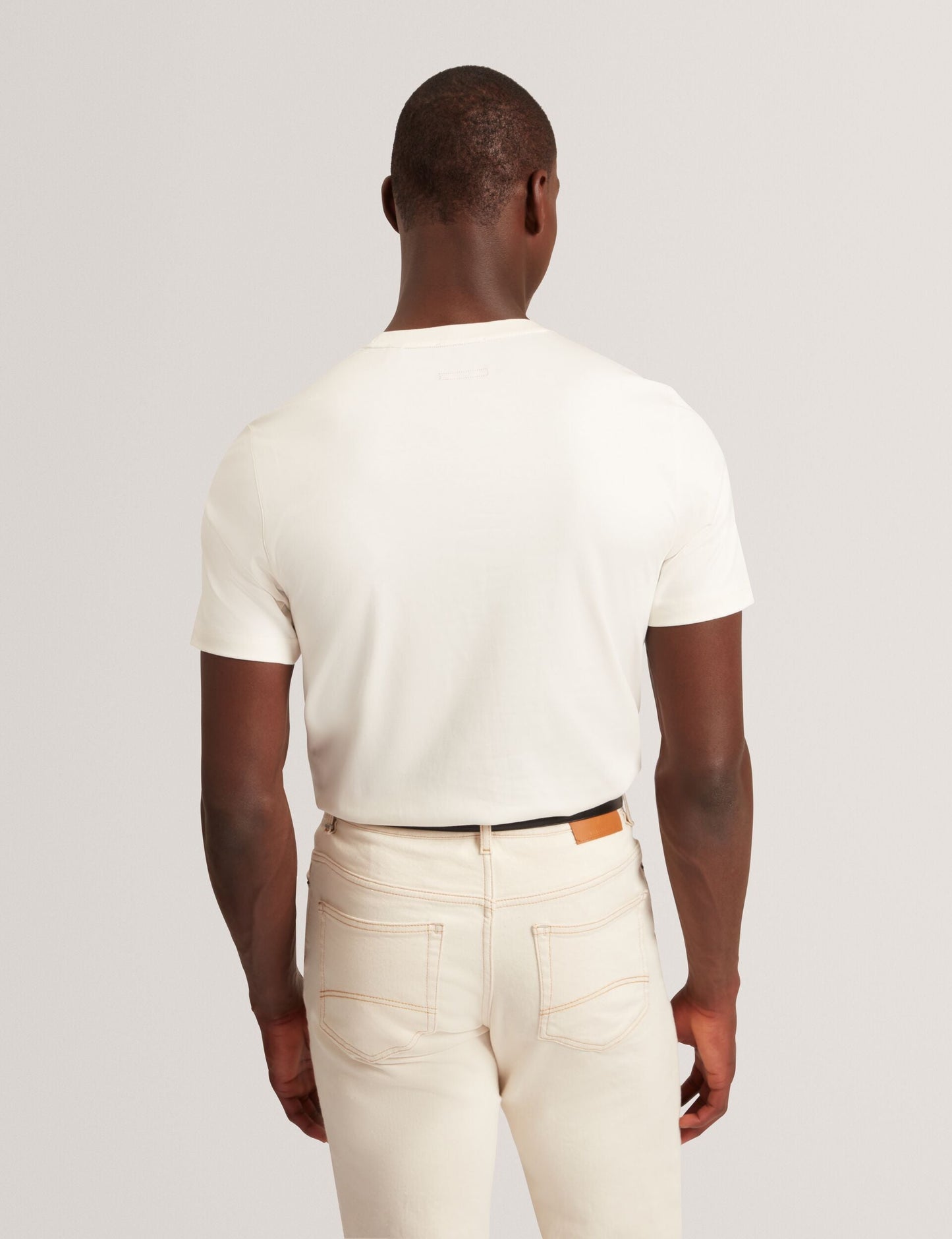 Ted Baker KONRRAD Soft Touch Crew Neck T-Shirt WHITE
