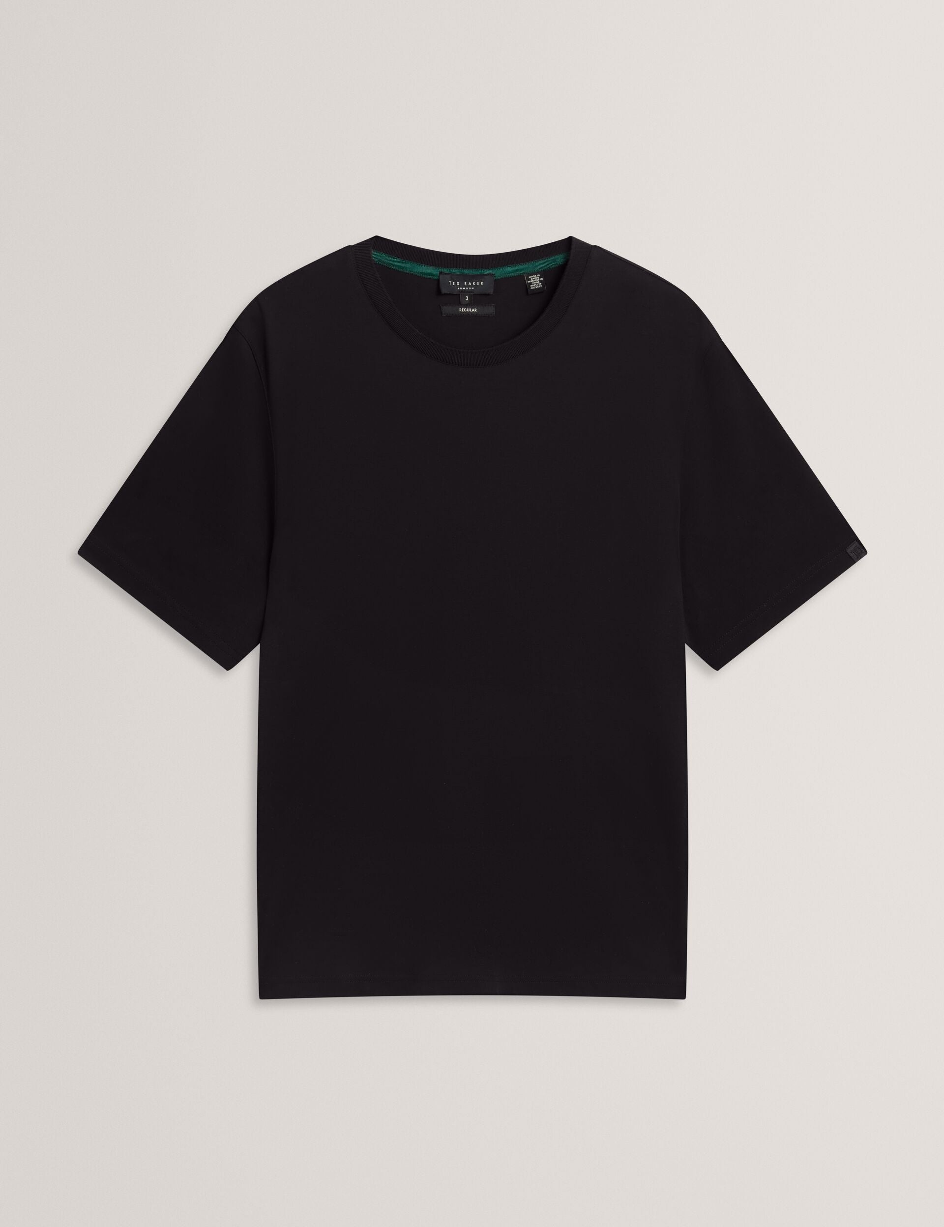 Ted Baker KONRRAD Soft Touch Crew Neck T-Shirt BLACK
