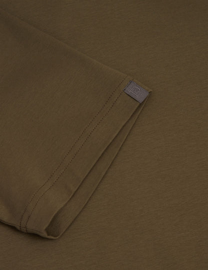 Ted Baker CONNALL Soft Touch Cotton Short Sleeve Polo KHAKI
