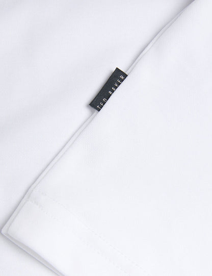 Ted Baker GALDON - Short Sleeve Regular Fit Polo WHITE