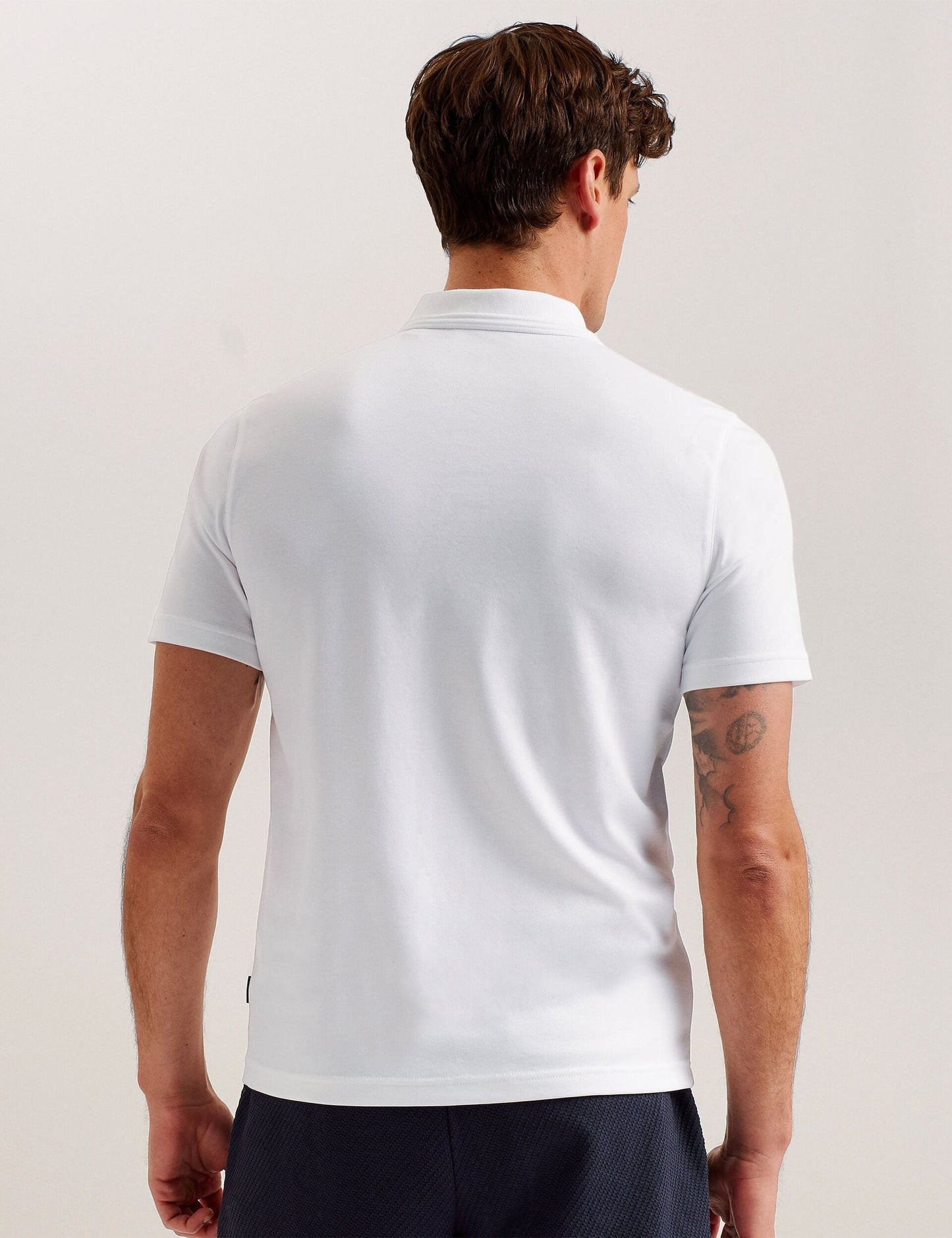 Ted Baker GALDON - Short Sleeve Regular Fit Polo WHITE
