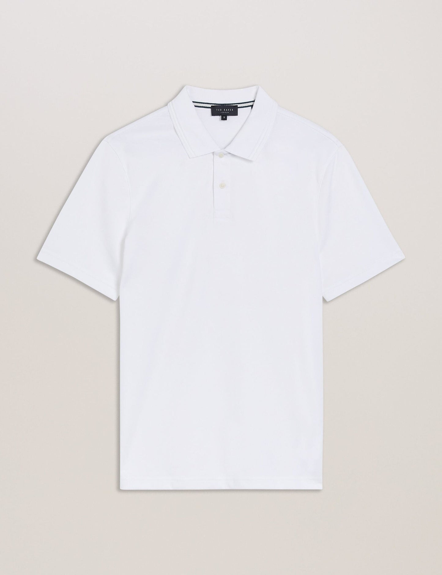 Ted Baker GALDON - Short Sleeve Regular Fit Polo WHITE