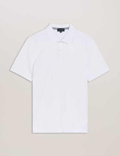 Ted Baker GALDON - Short Sleeve Regular Fit Polo WHITE