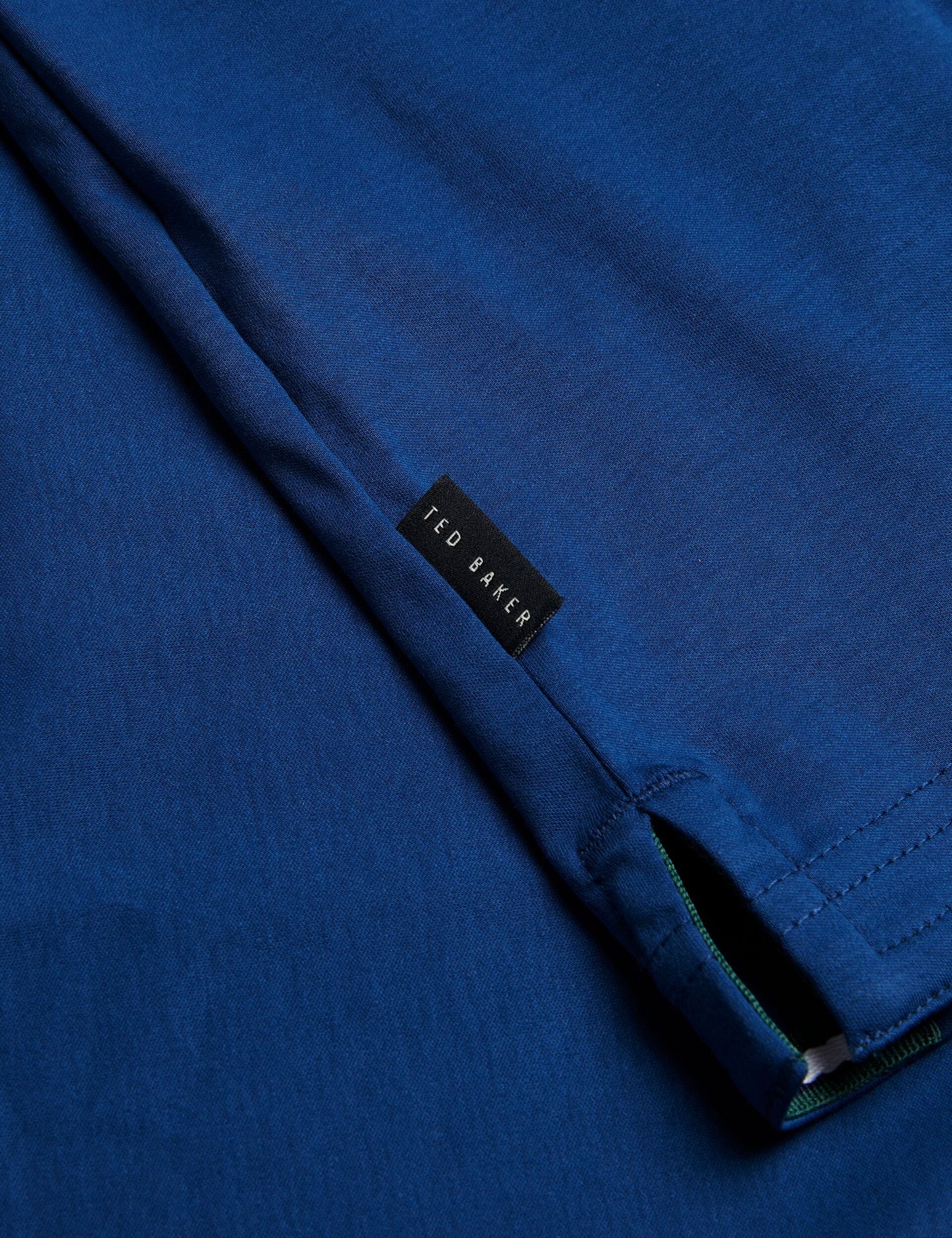 Ted Baker ZEITER - Slim Fit Pure Cotton Polo Shirt DARK NAVY