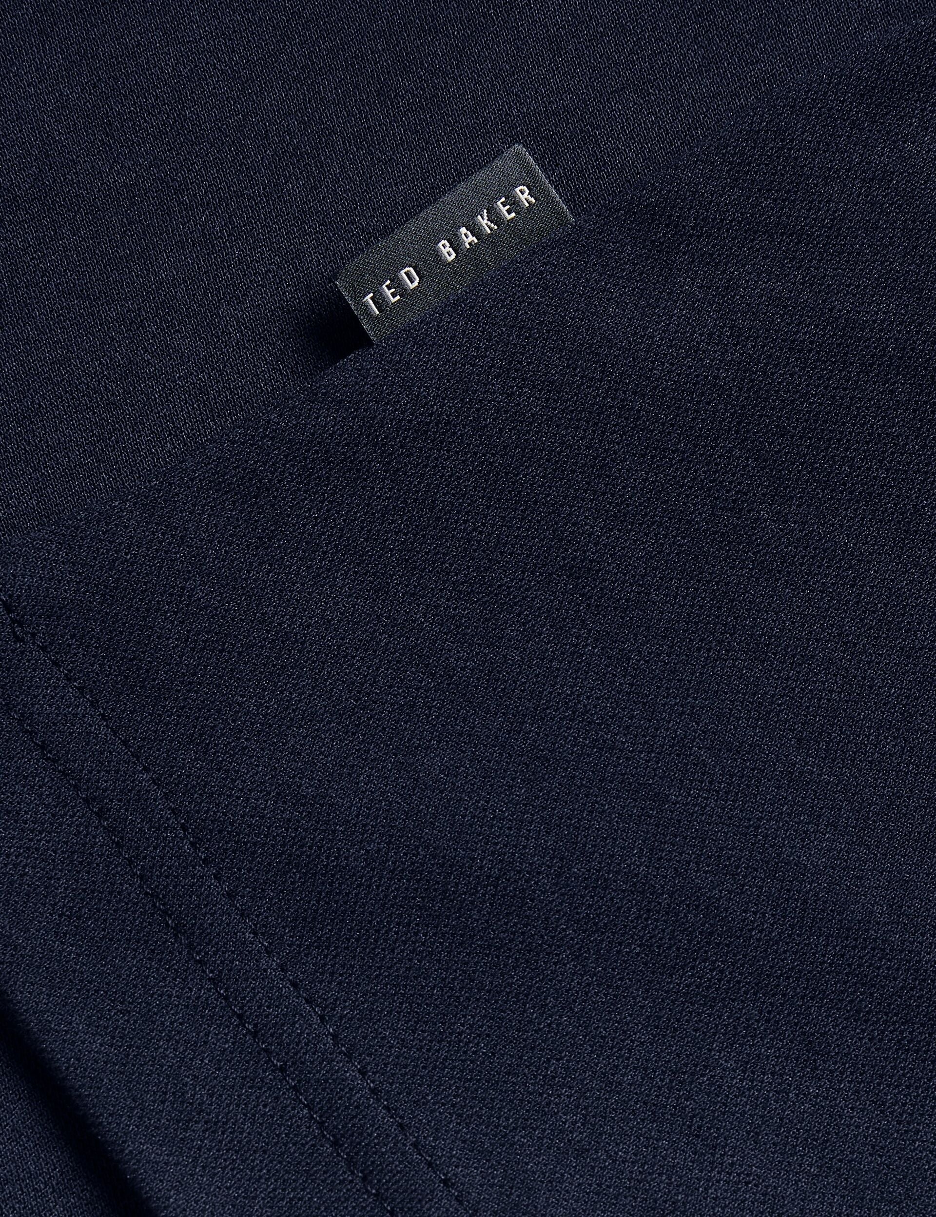 Ted Baker GALDON - Short Sleeve Regular Fit Polo NAVY