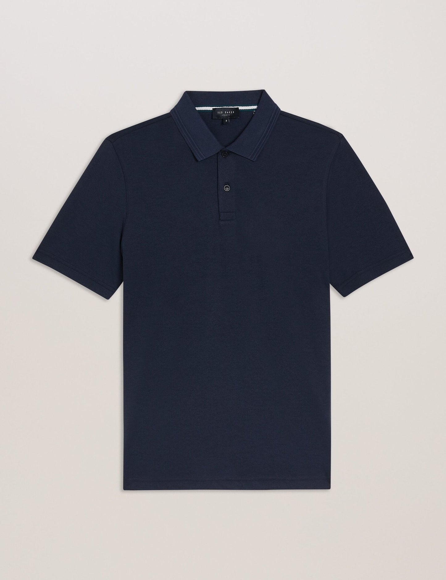 Ted Baker GALDON - Short Sleeve Regular Fit Polo NAVY
