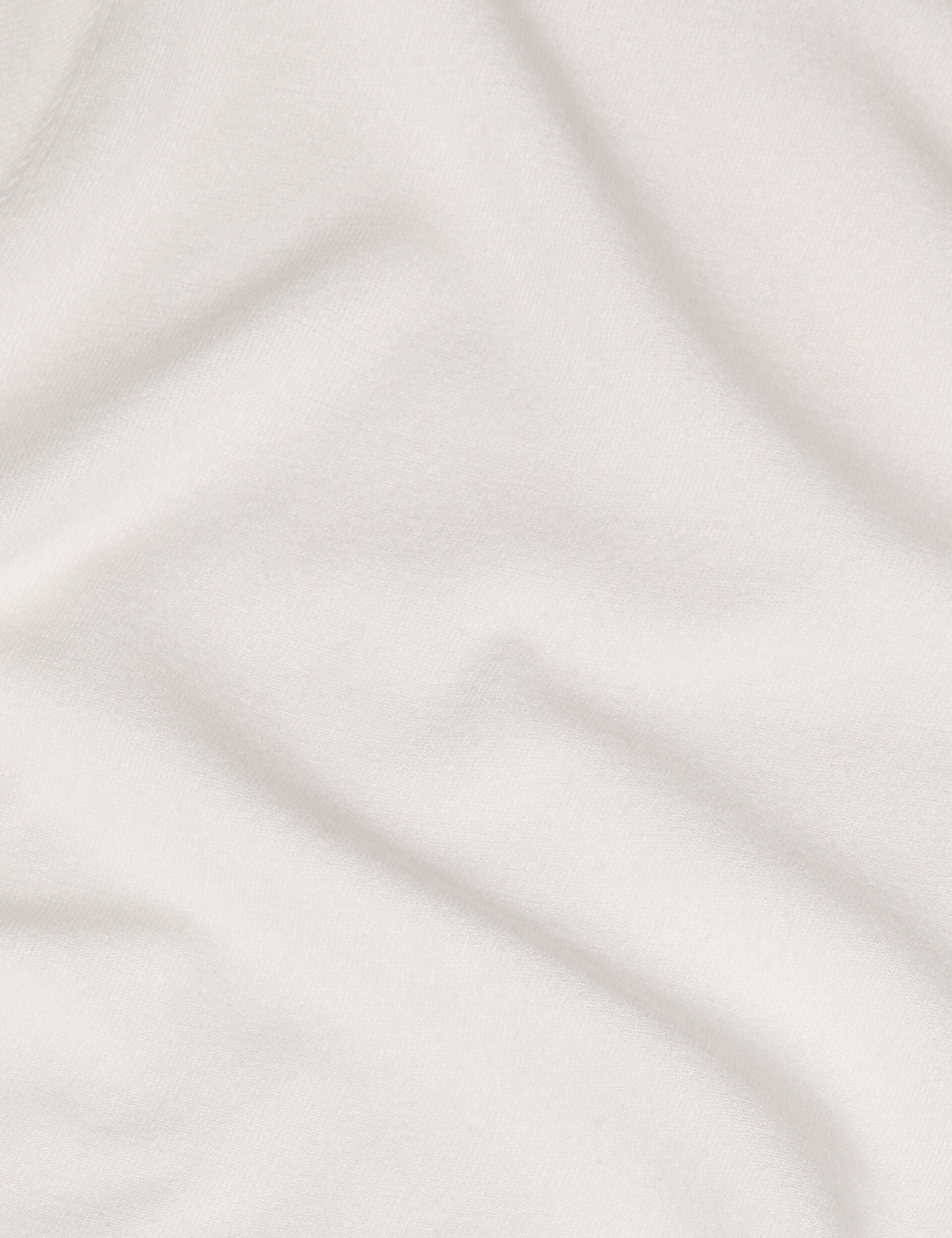 Ted Baker MODERN VISCOSE BLEND CREW - Egret WHITE