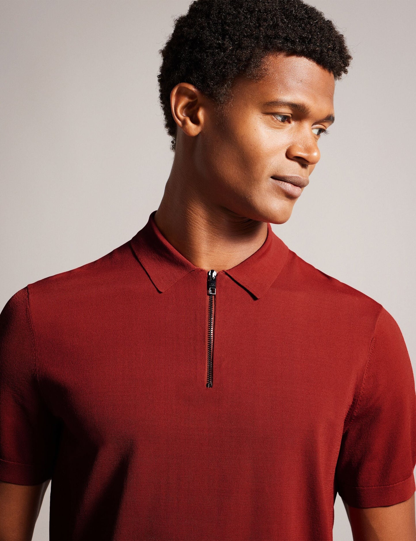 Ted Baker DALDIN - Polo Shirt DARK ORANGE
