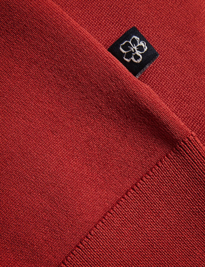 Ted Baker DALDIN - Polo Shirt DARK ORANGE