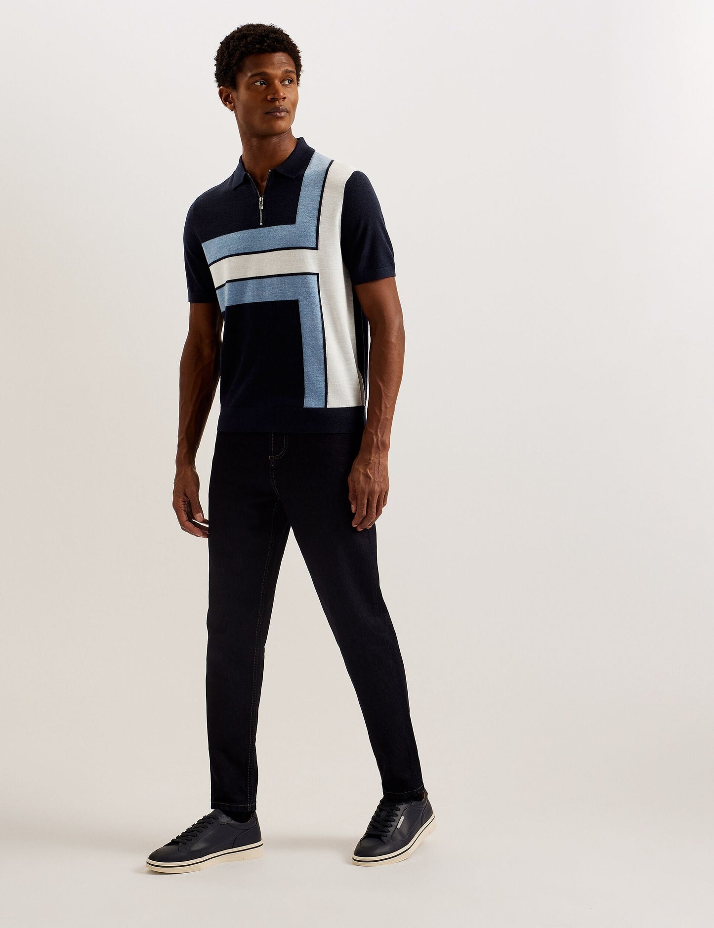 Ted Baker AMBLER - Polo Shirt NAVY
