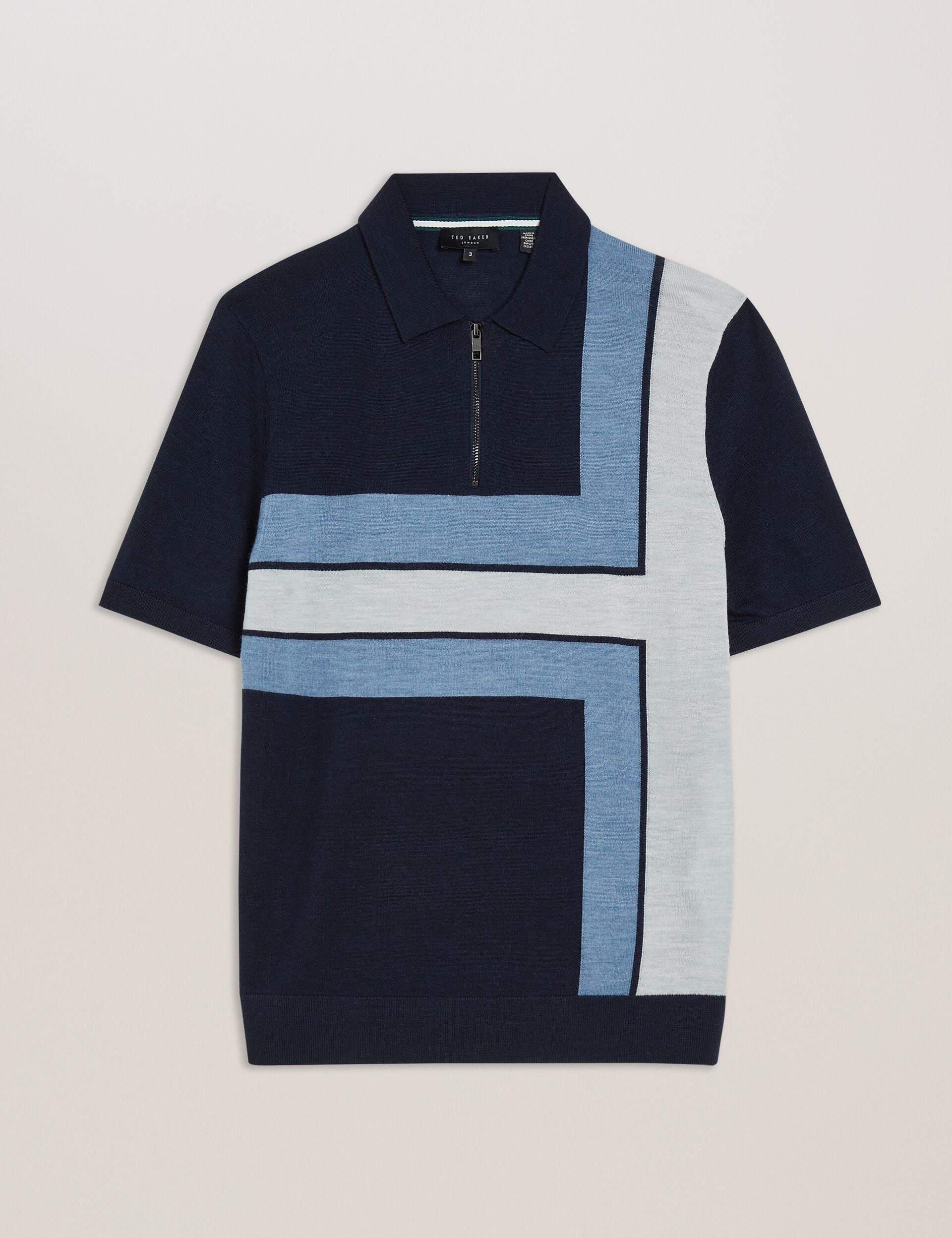 Ted Baker AMBLER - Polo Shirt NAVY