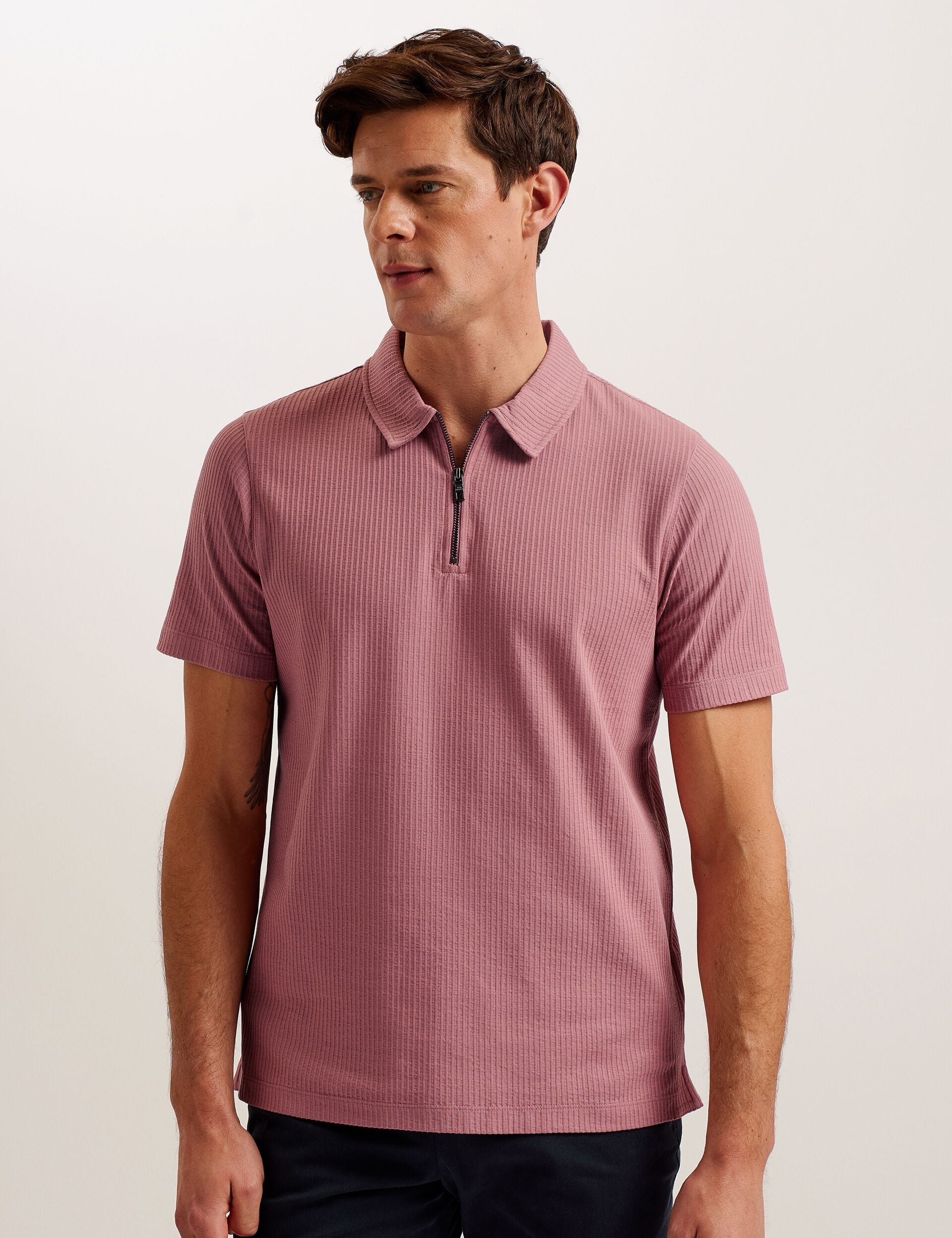 Ted Baker ZARKES - Polo Shirt MID PINK