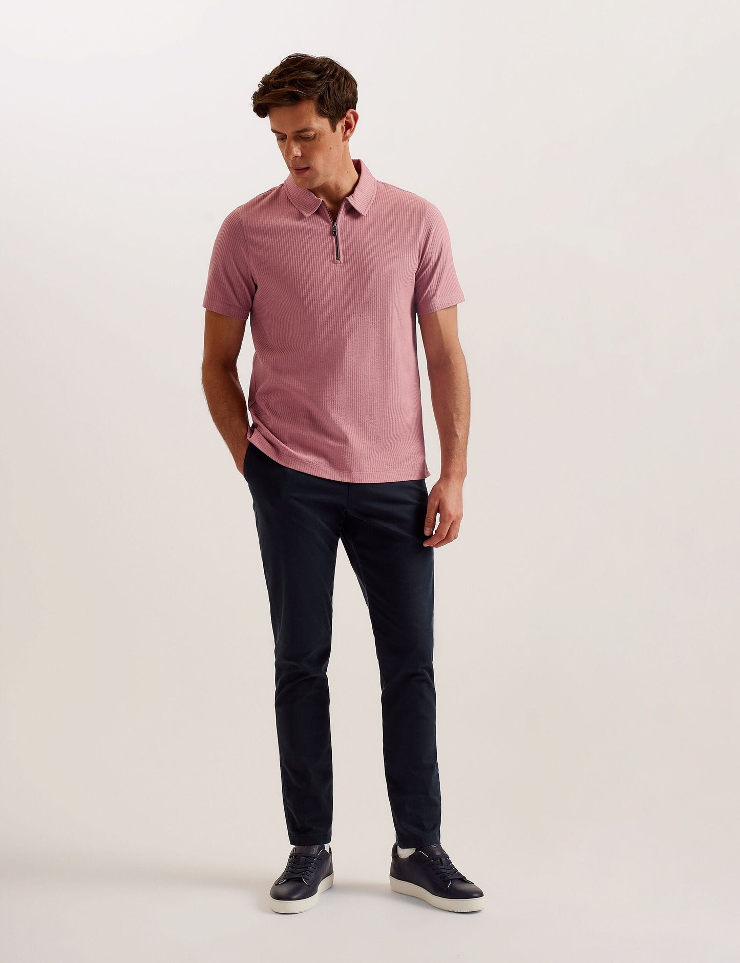 Ted Baker ZARKES - Polo Shirt MID PINK