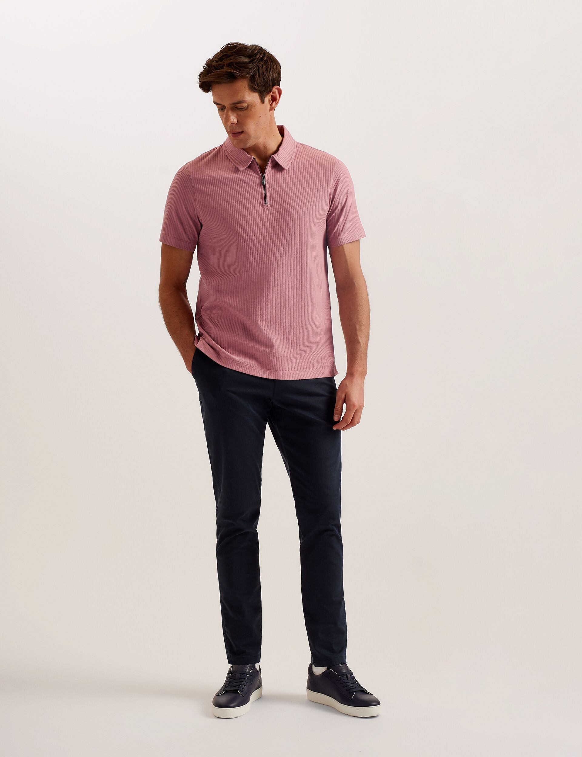 Ted Baker ZARKES - Polo Shirt MID PINK