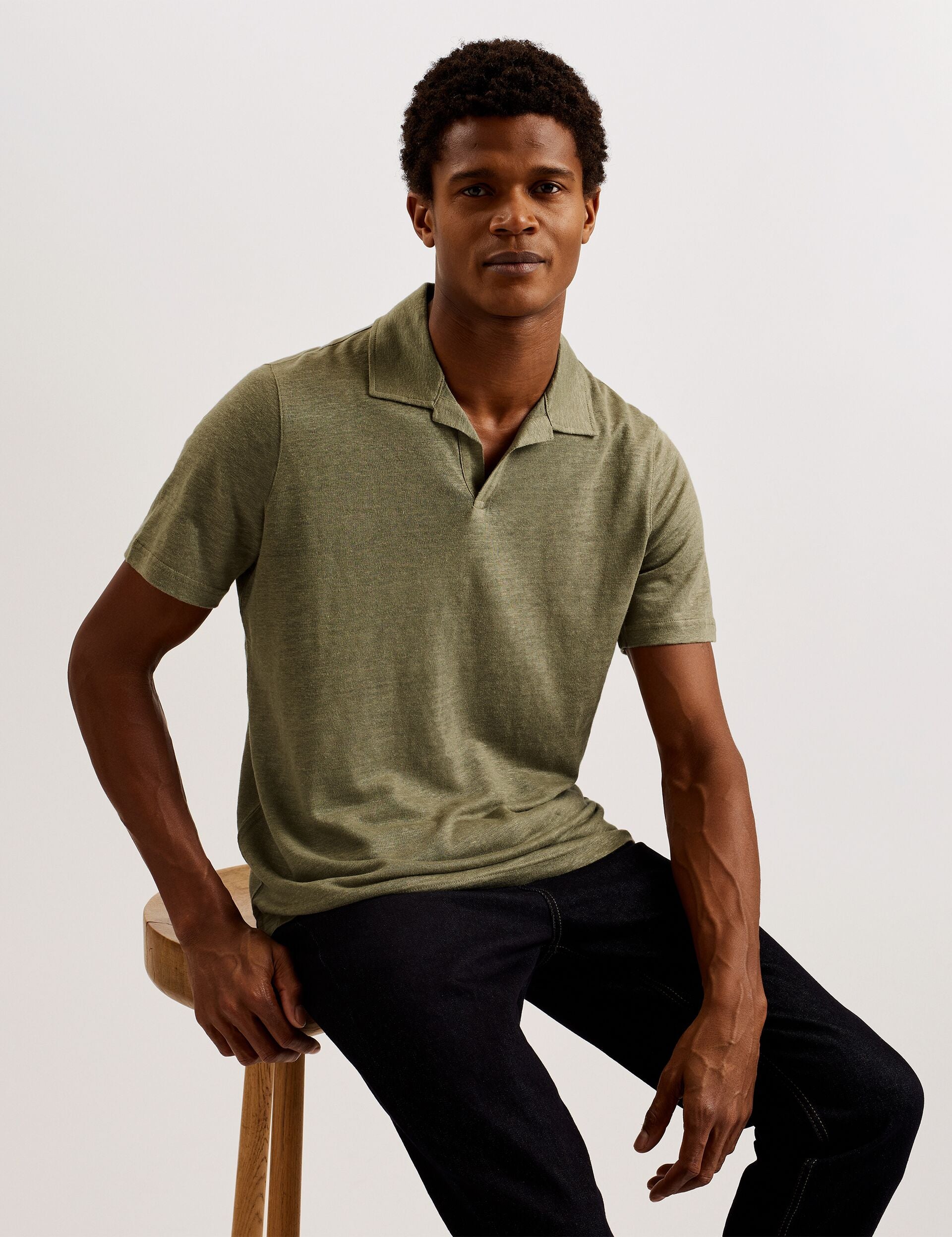Ted Baker FLINPO - Polo Shirt OLIVE