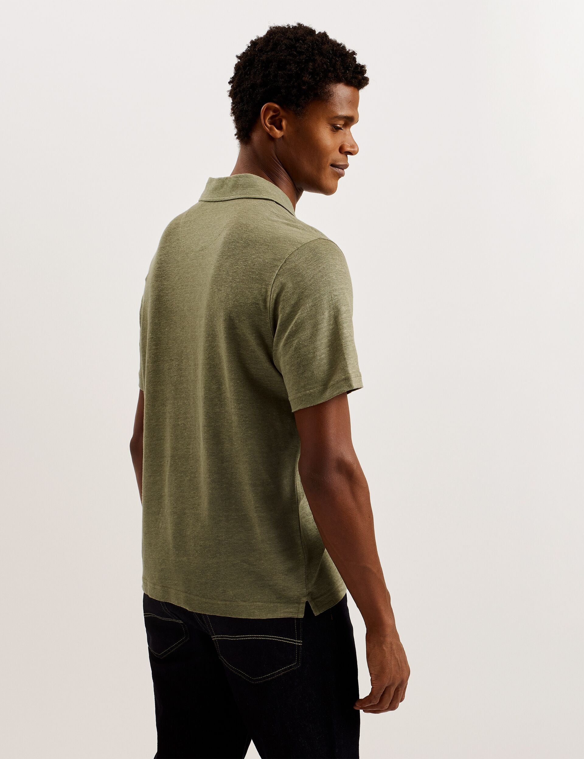 Ted Baker FLINPO - Polo Shirt OLIVE