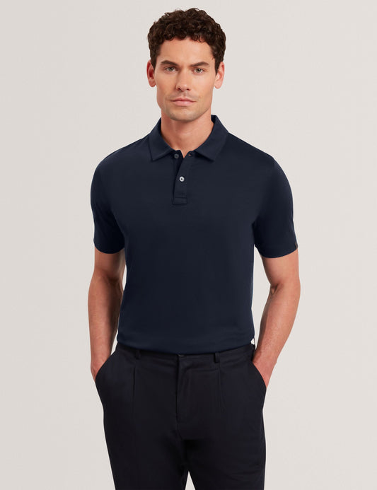 Ted Baker CONNALL Soft Touch Cotton Short Sleeve Polo NAVY